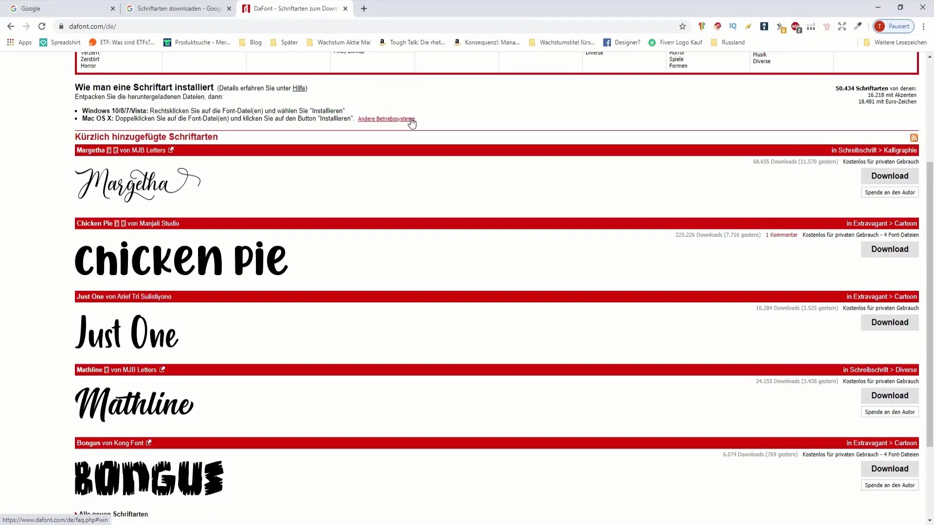 Unduh font gratis untuk Paint.NET