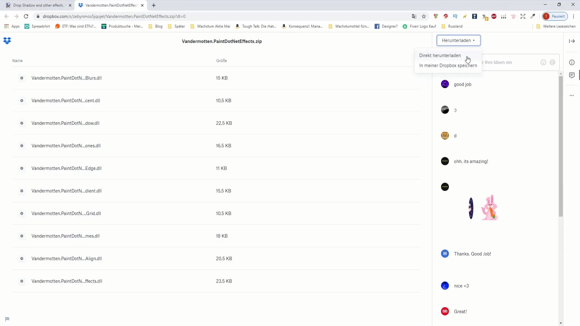 Download and install plug-ins for Paint.NET
