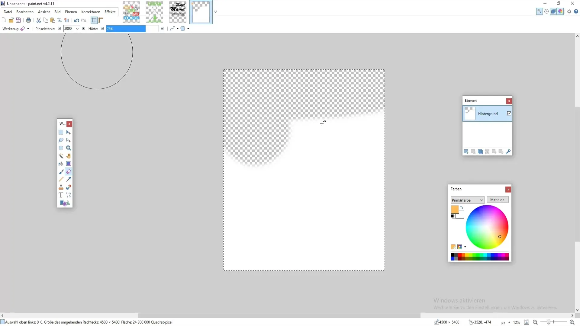 Design criativo de t-shirts com o Paint.NET
