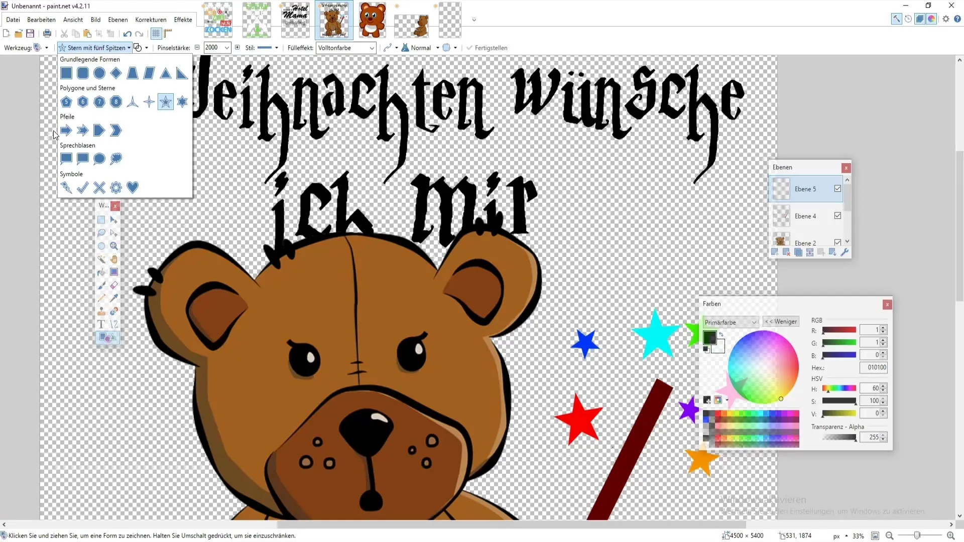 Design criativo de t-shirts com o Paint.NET