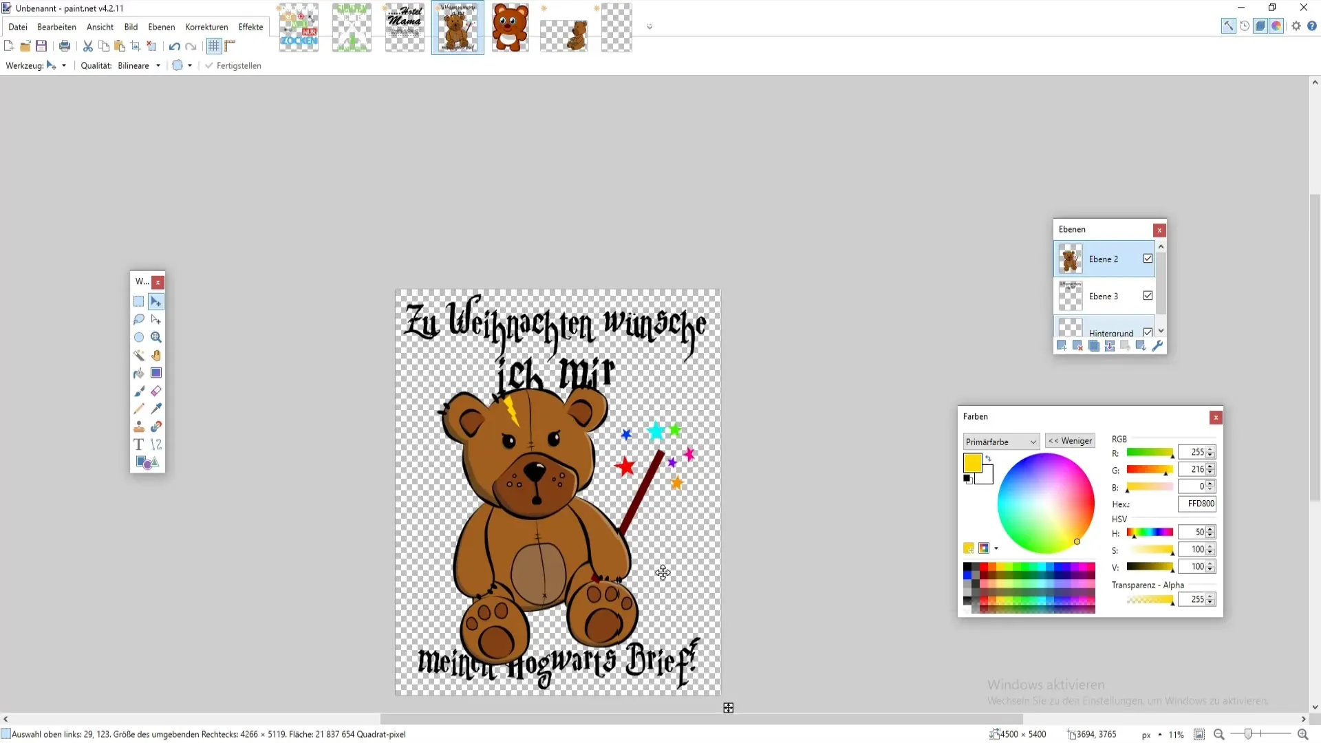 Design criativo de t-shirts com o Paint.NET