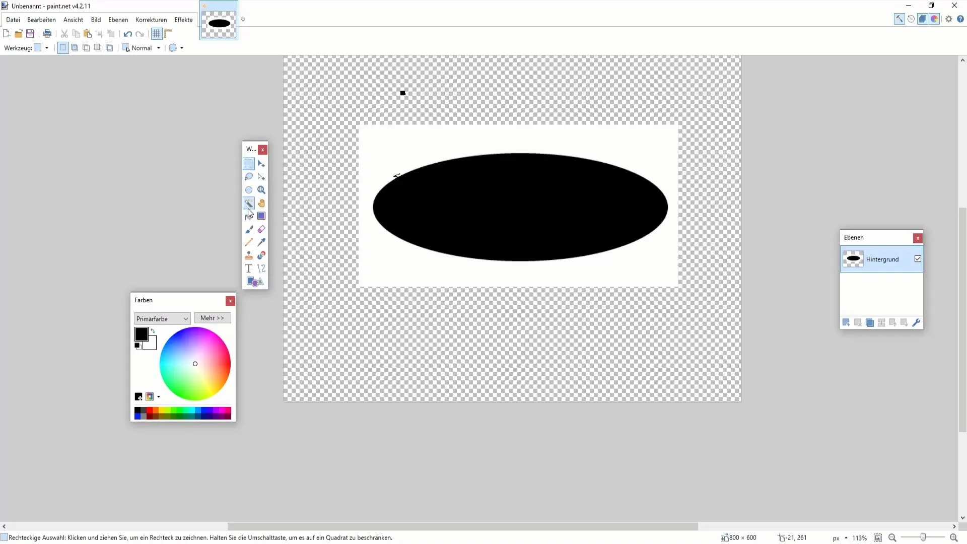 Guida agli strumenti di Paint.NET: Uso efficiente degli strumenti