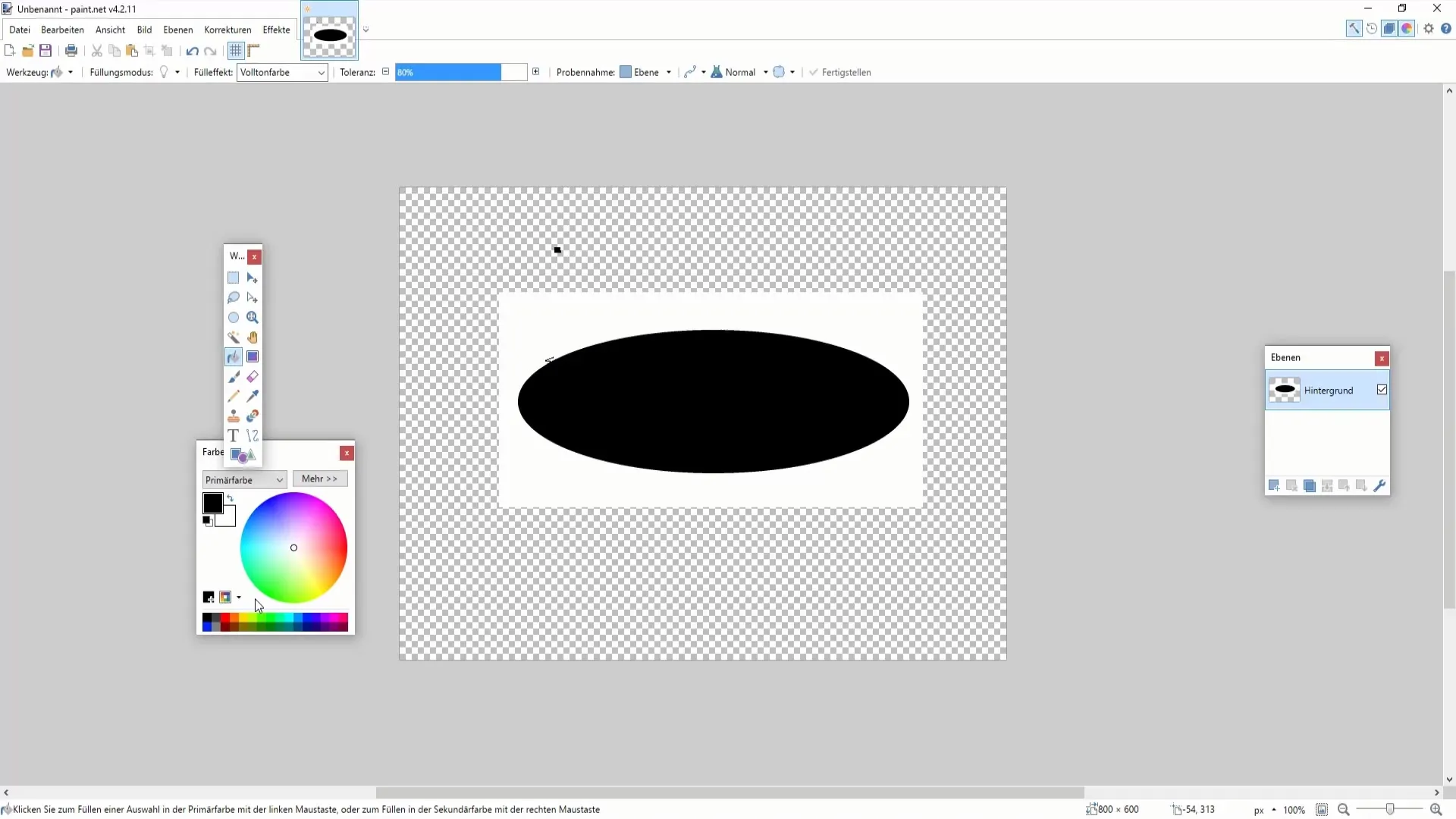 Guida agli strumenti di Paint.NET: Utilizzo efficiente degli strumenti