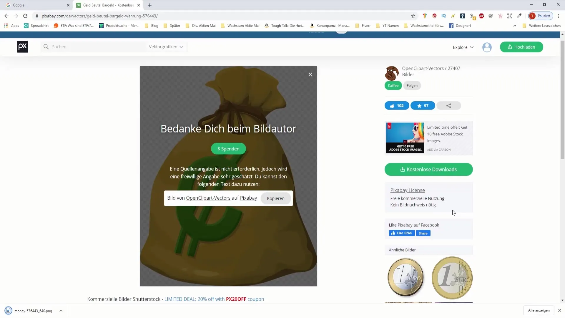 Instructions for downloading and inserting images for Paint.NET