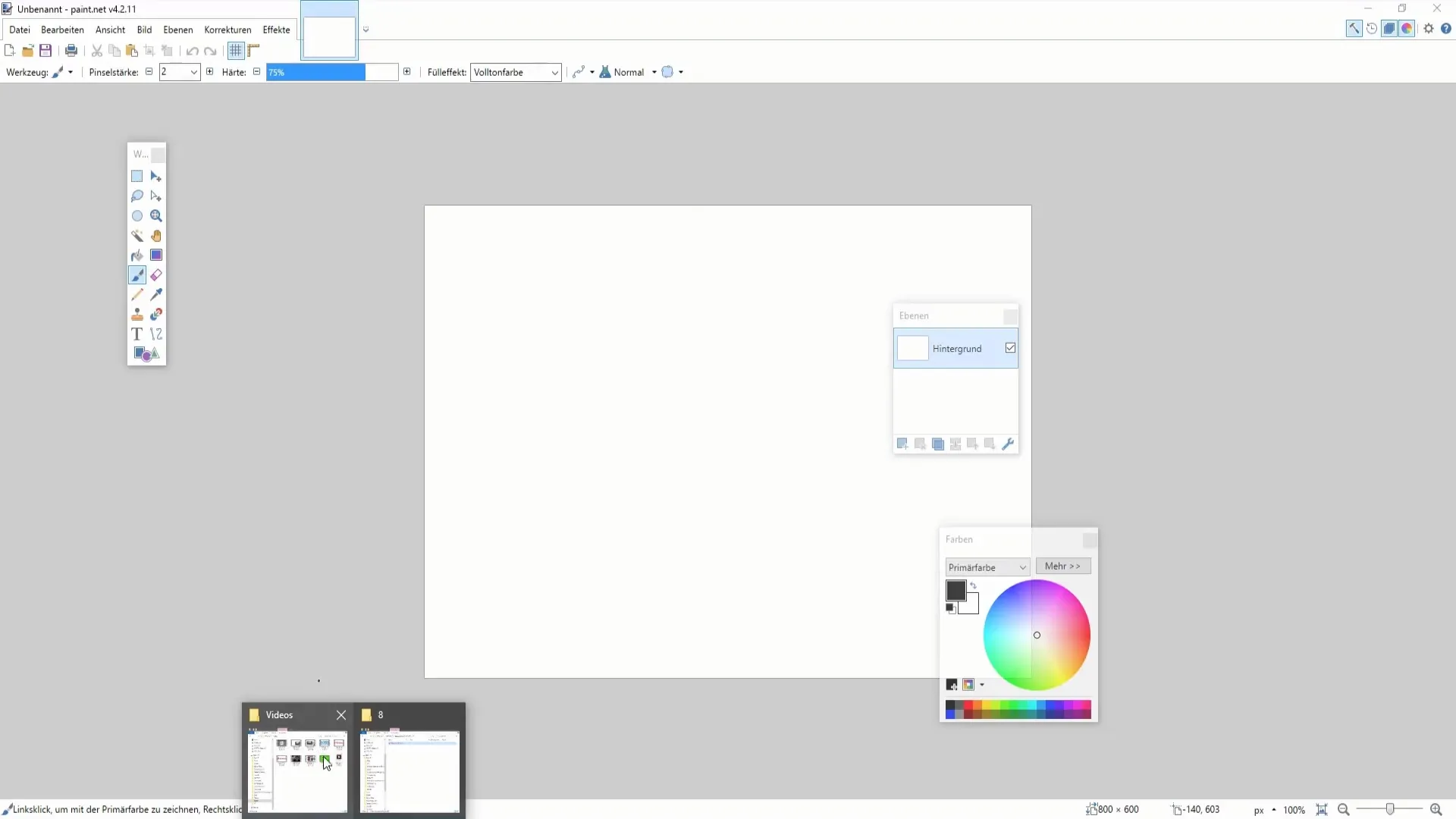 Instructions for downloading and inserting images for Paint.NET