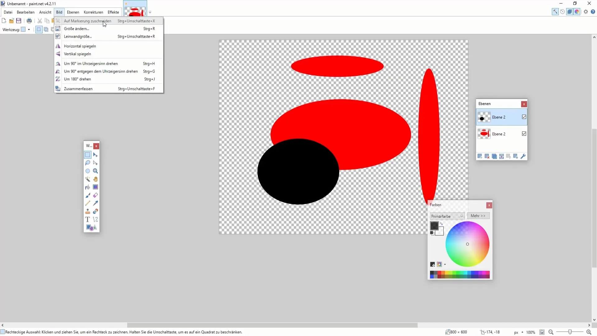 Paint.NET - Copia y rota objetos eficazmente