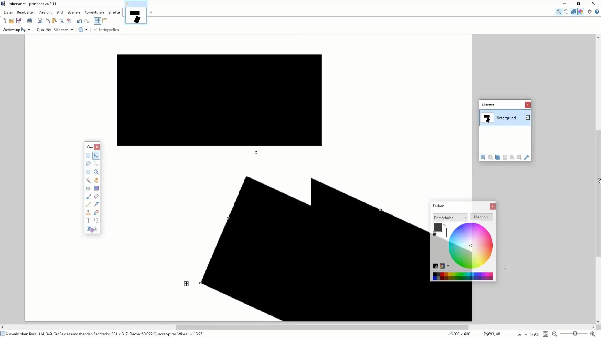 Paint.NET - Copiar y rotar objetos eficazmente