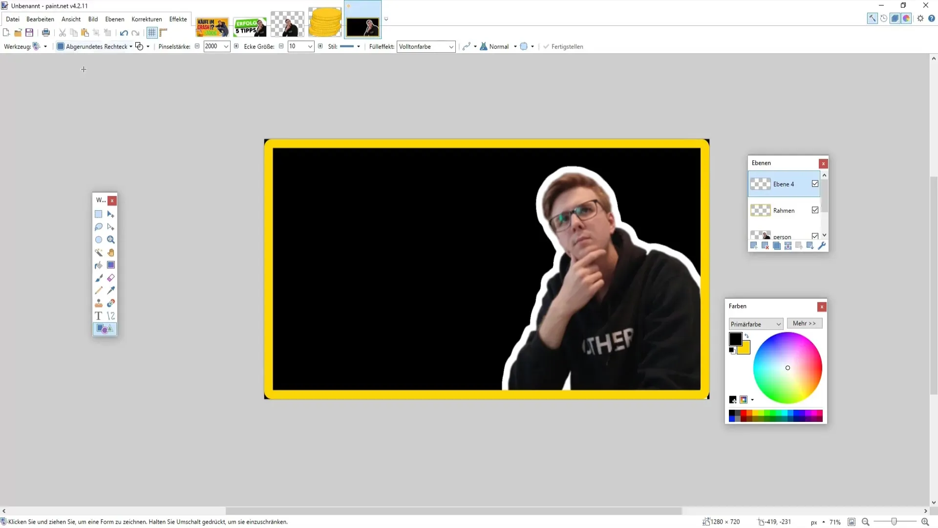 Vytvárať atraktívne dizajnované náhľady na YouTube