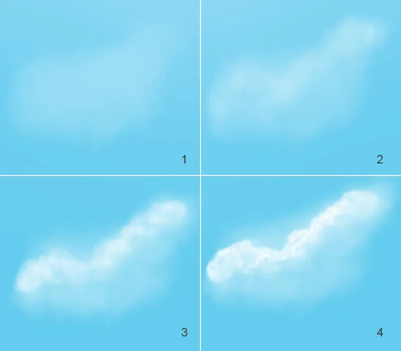 Ilustración - ¡A la caza del pez! - Parte 2 - Fondo de pintura, insectos y gusano