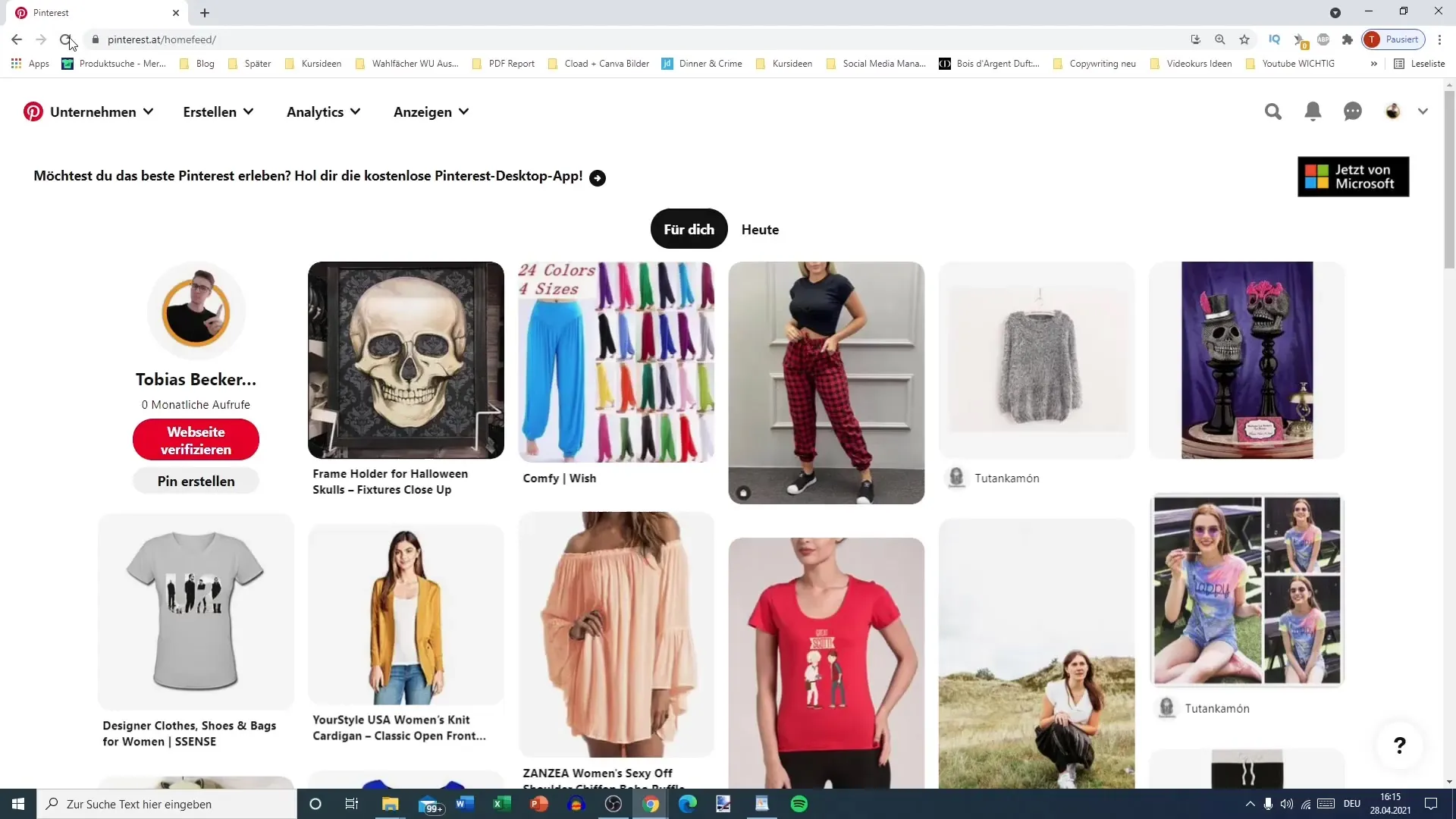Maximální viditelnost díky optimalizovaným profilům na Pinterestu