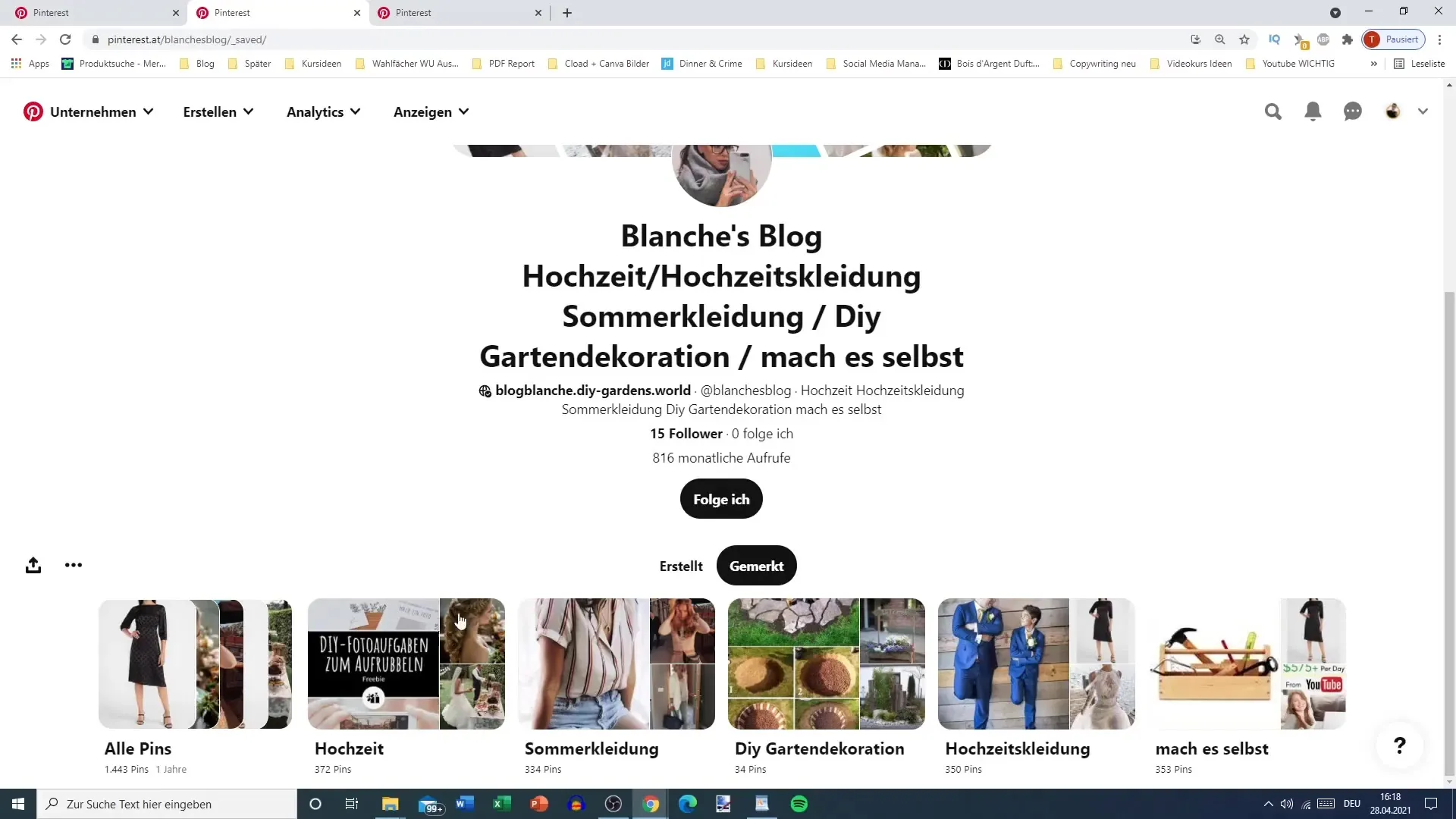Maximální viditelnost díky optimalizovaným profilům na Pinterestu