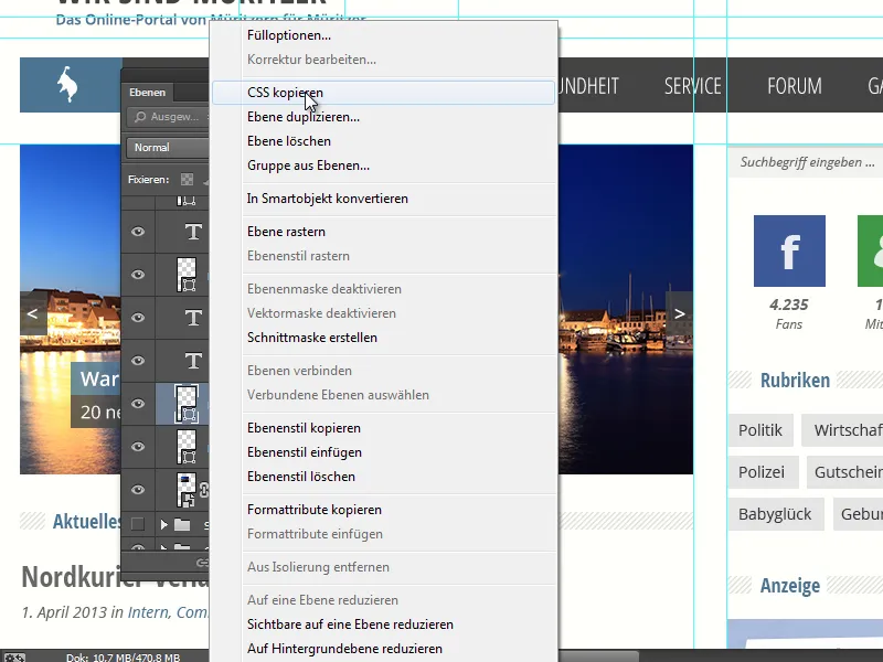 Neues in der Creative Cloud: Photoshop CC 14 (Juni 2013) –  02 Allgemeines und Verbesserungen für Webdesigner
