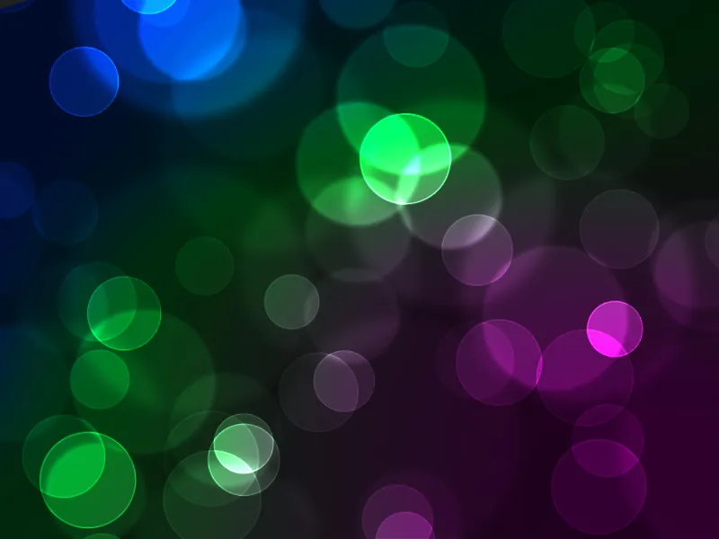 Lag en bokeh-effekt enkelt ved hjelp av pensel
