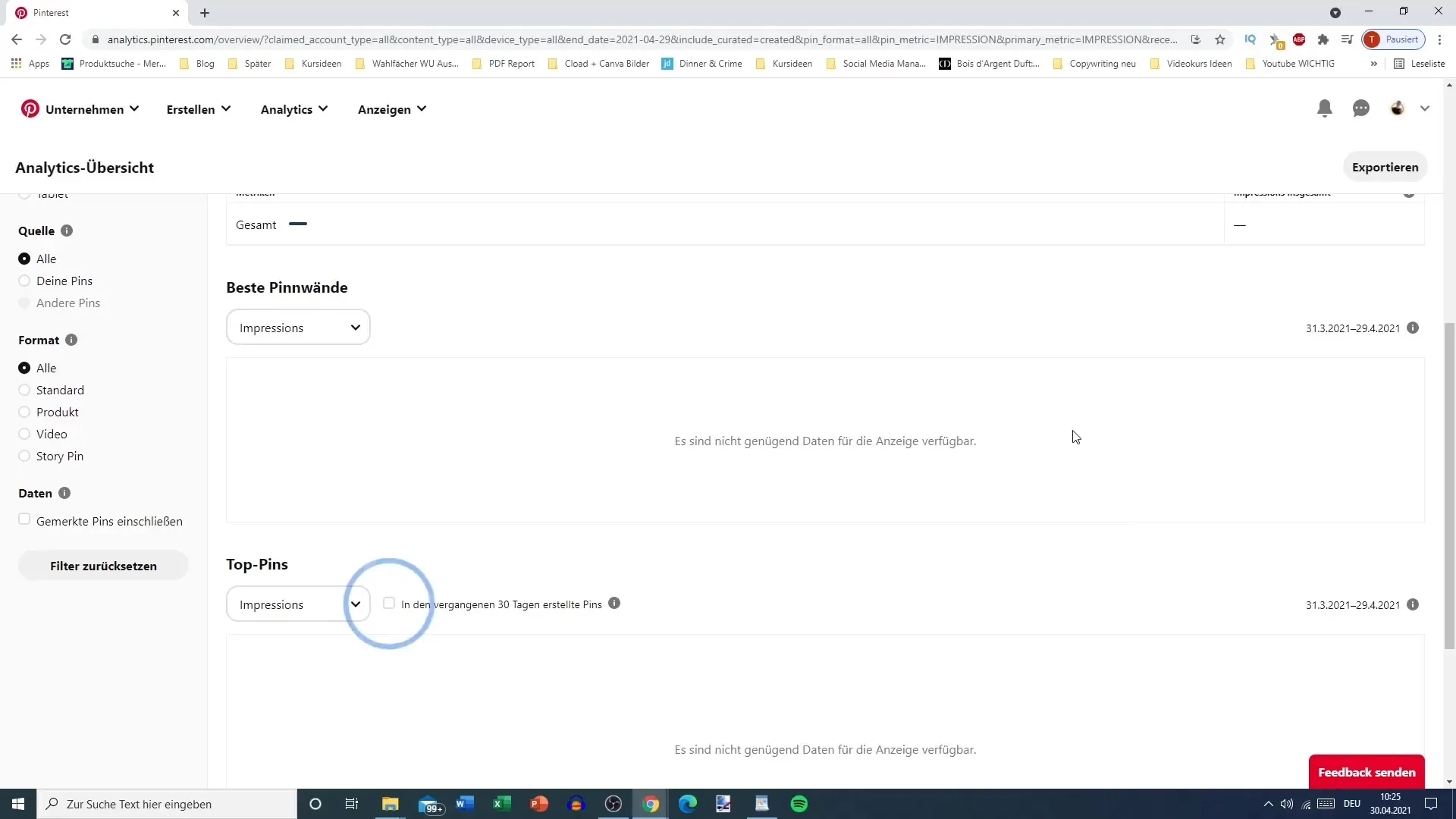 Optimální využití Pinterest Analytics: Jak efektivně analyzovat svá data