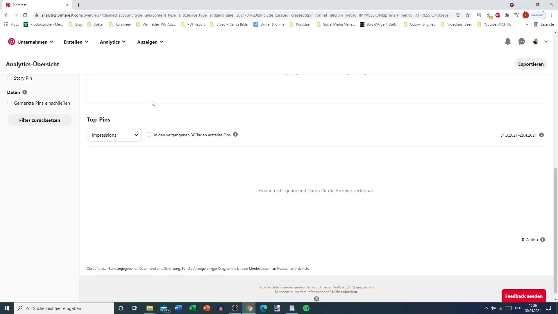 Optimální využití Pinterest Analytics: Jak efektivně analyzovat svá data