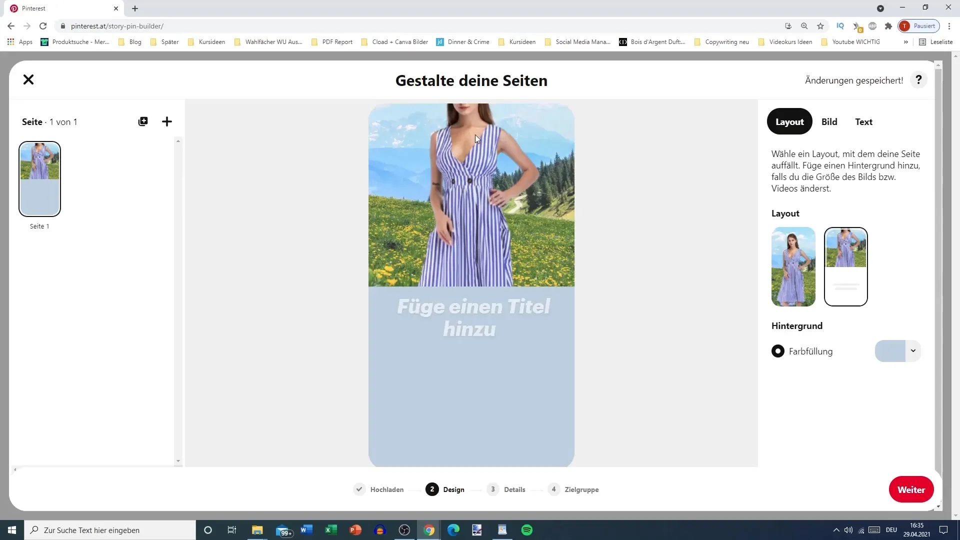 Vytvoření příběhu na Pinterestu - Návod krok za krokem pro úspěšné využívání