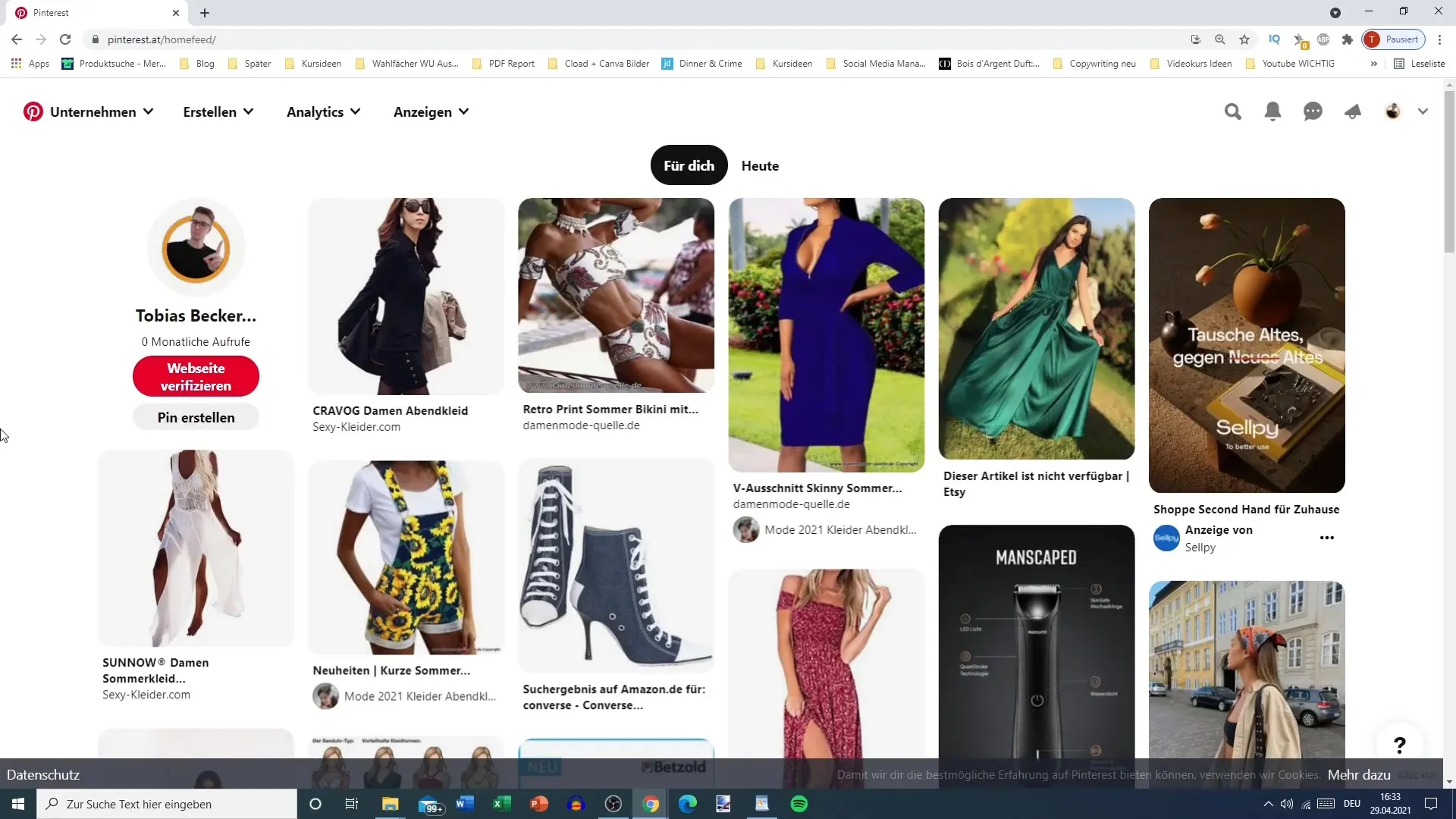 Vytvoření příběhu na Pinterestu - Krok za krokem návod k úspěšnému využití