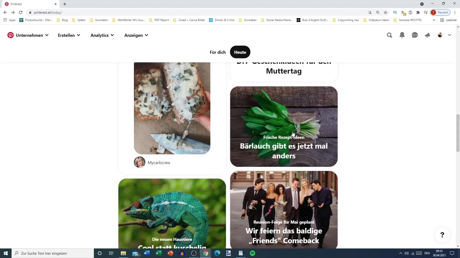 Marketing na Pinterestu | Nejlepší tipy pro záložku Dnes