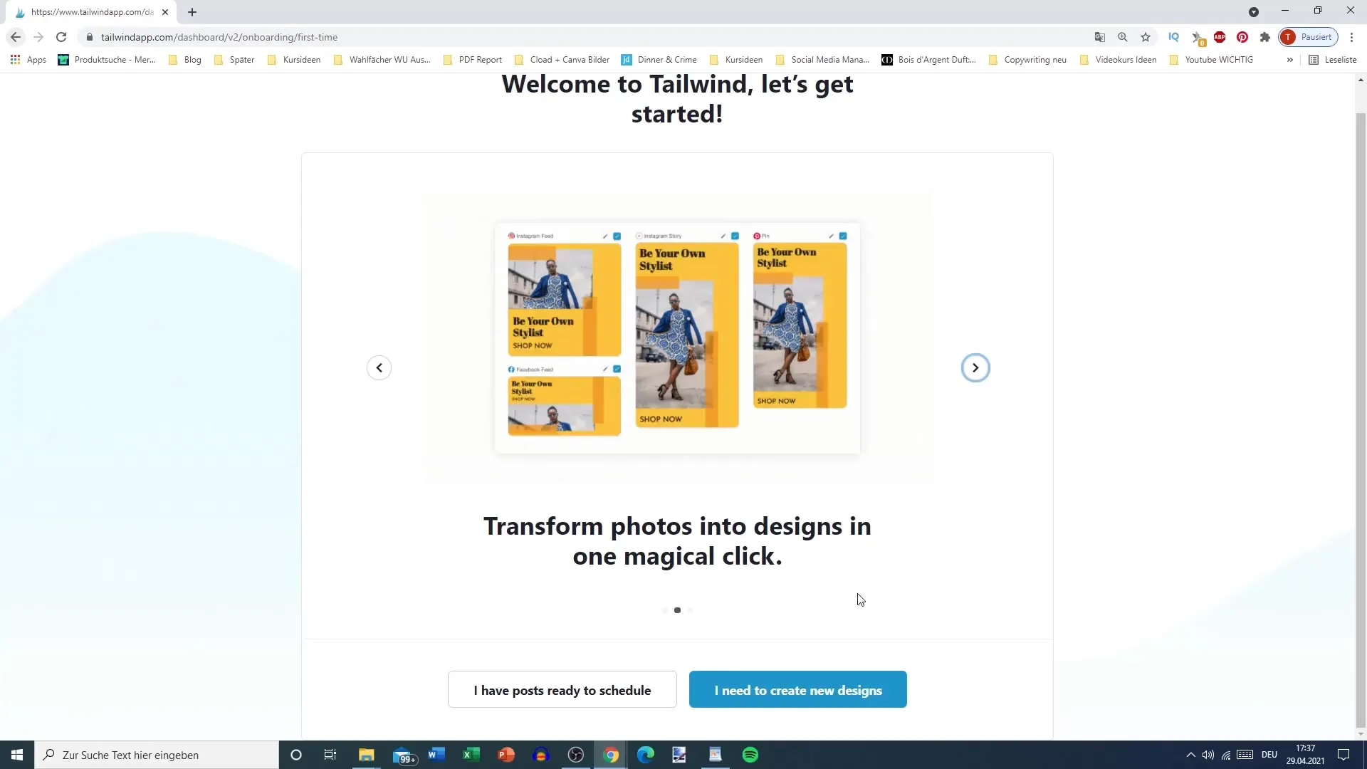 Tailwind pro marketing na Pinterestu - krok za krokem návod