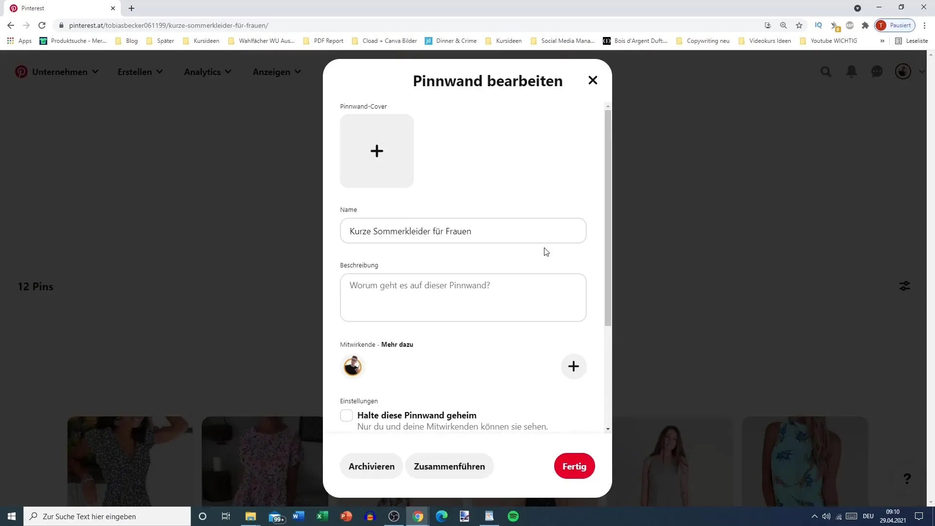 Vytváření pinboardů na Pinterestu efektivnější – Jak na to