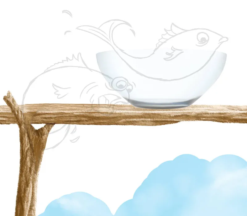Ilustración - ¡A la caza del pez! - Parte 3 - Pintar peces - Final Ilustración - ¡A la caza del pez! - Parte 3 - Pintar peces - Final
