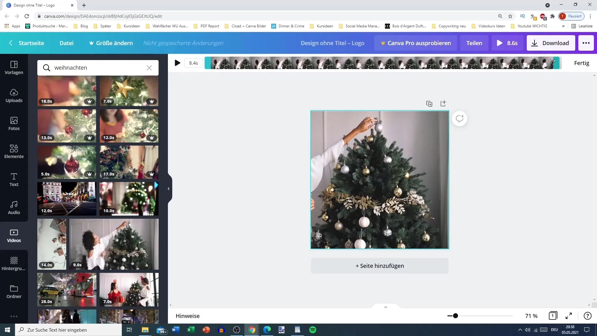 Canva pro fotografie a videa - průvodce krok za krokem
