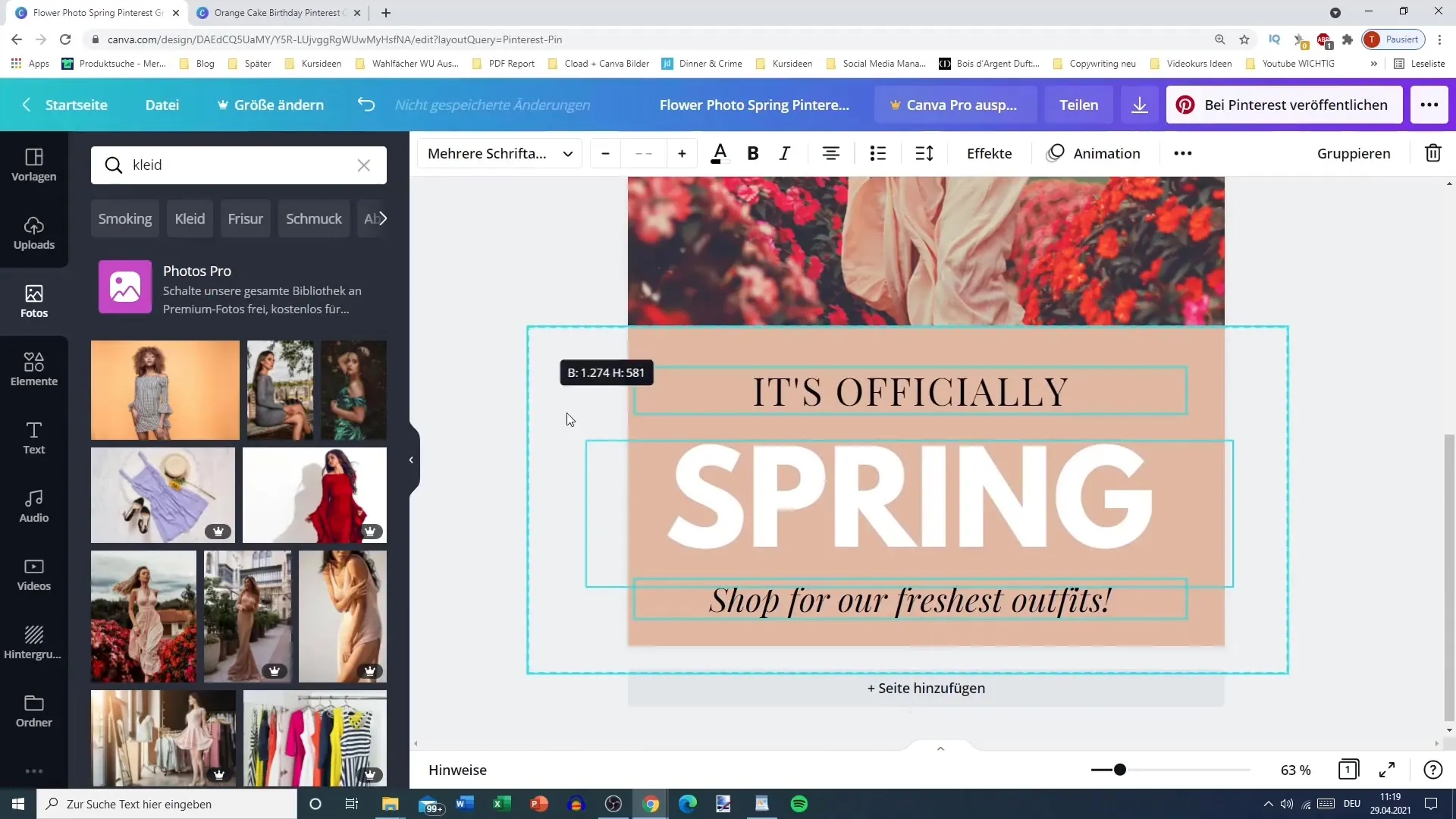 Tvorba pinu na Pinterestu s Canvou: Krok za krokem