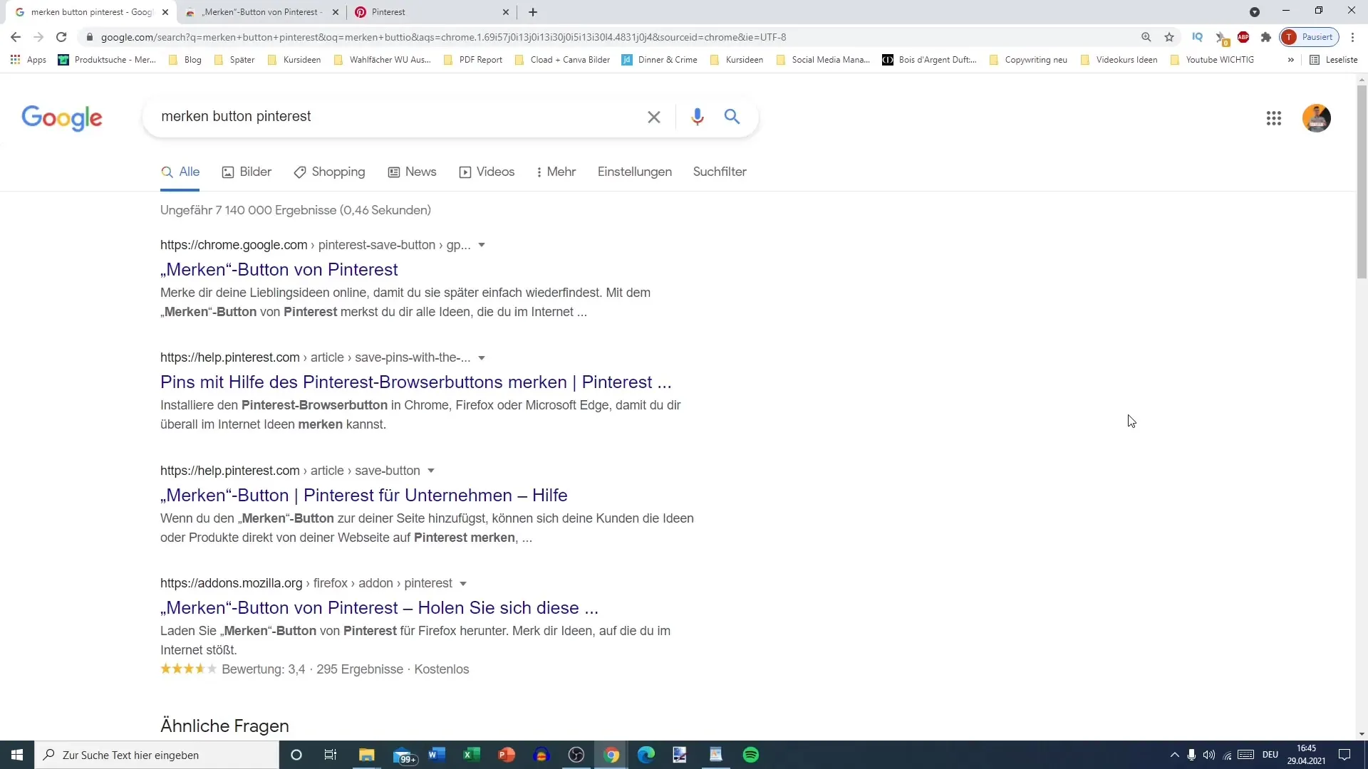 Tlačítko Pin it pre Pinterest: Ako efektívne pineť obsah
