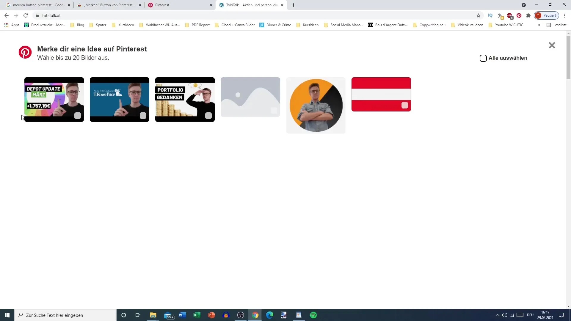 Tlačítko "Pin it" pro Pinterest: Jak efektivně připnout obsah