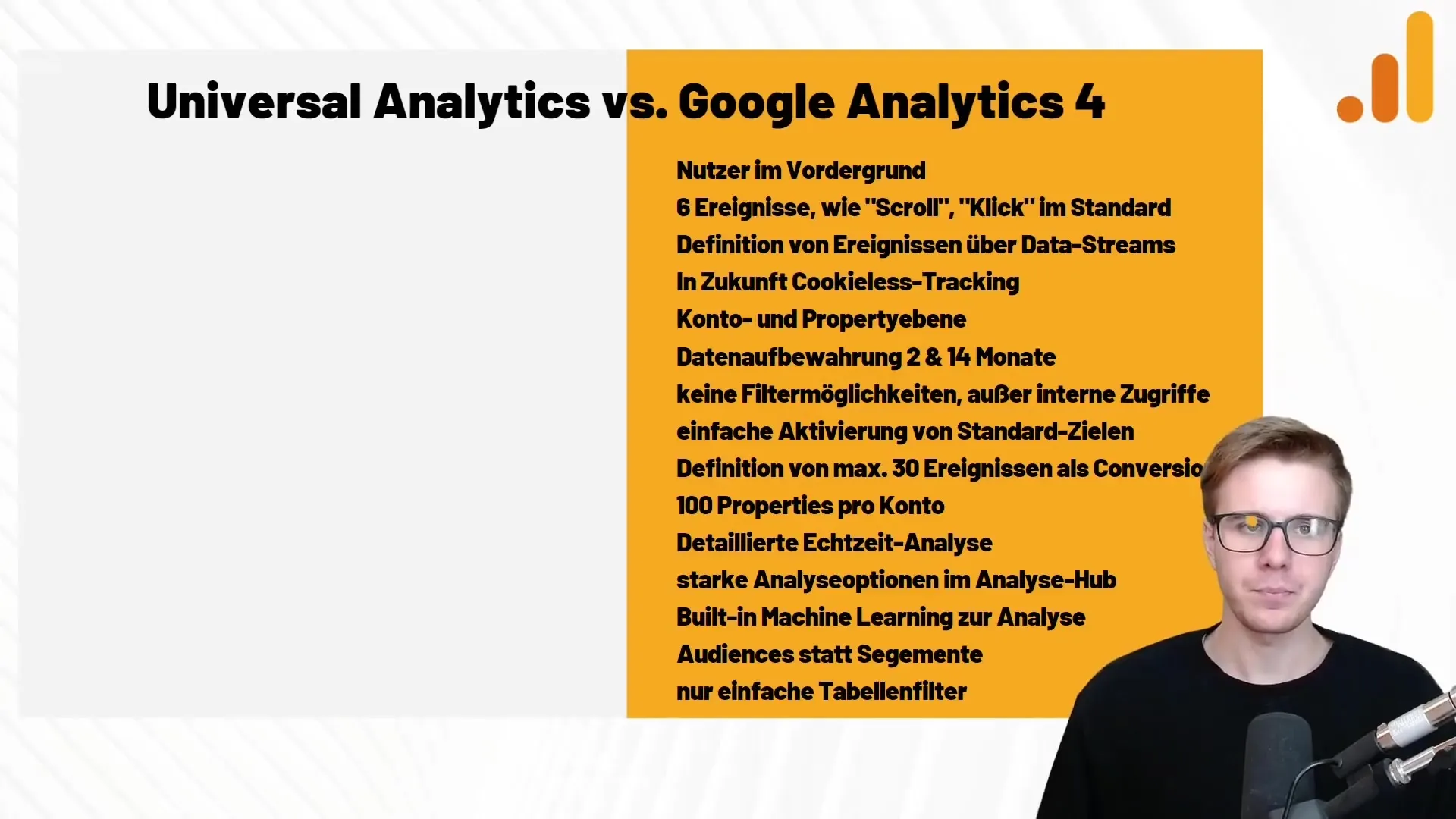 Google Analytics 4 i forhold til Universal Analytics