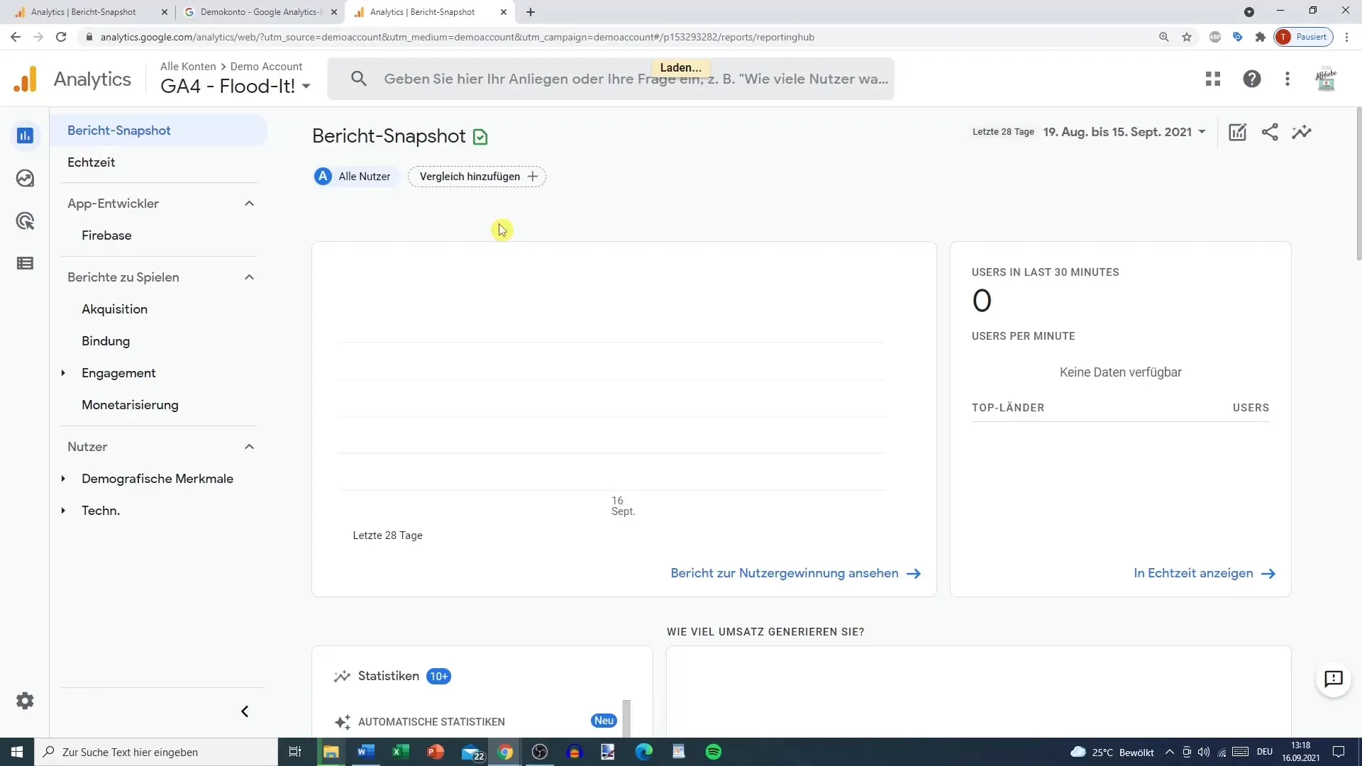 Google Analytics 4-tutorial: Brug af demo-kontoen