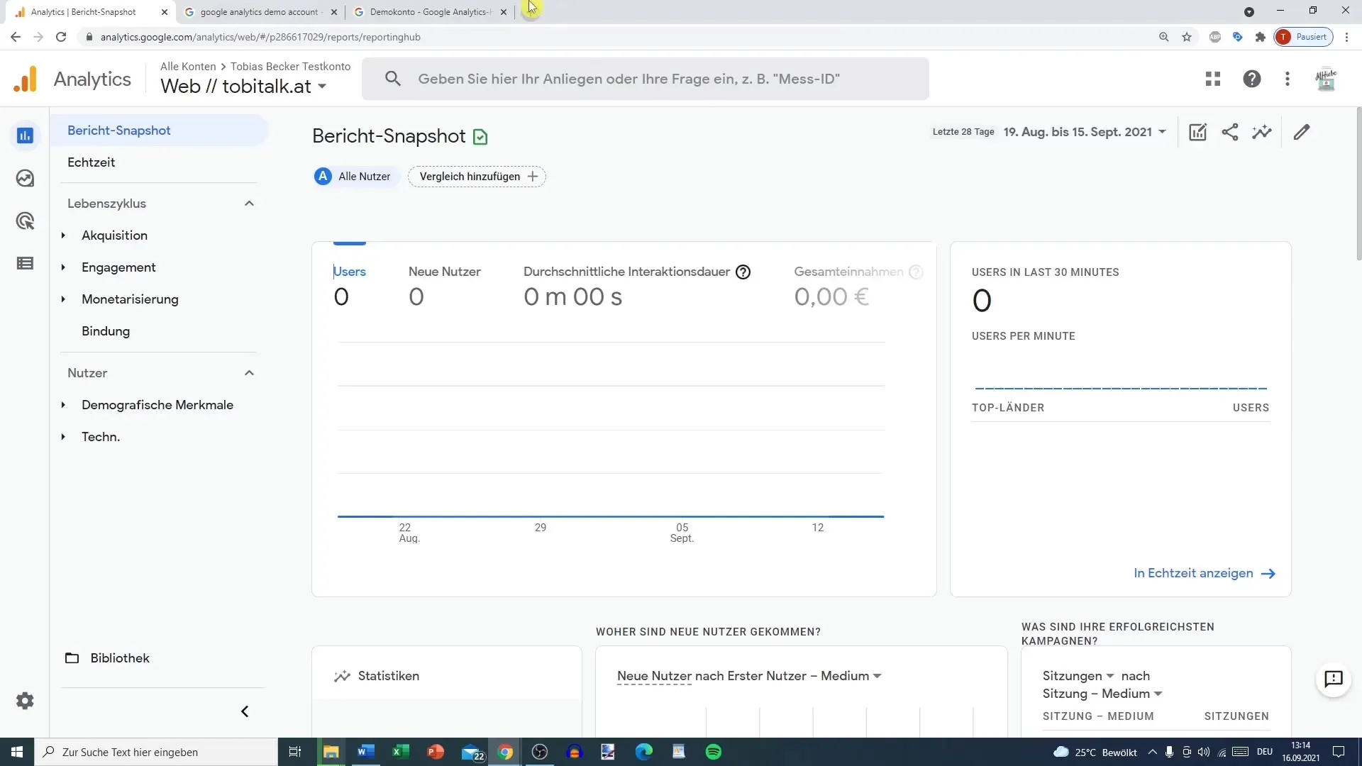 Google Analytics 4-tutorial: Brug af demo-kontoen