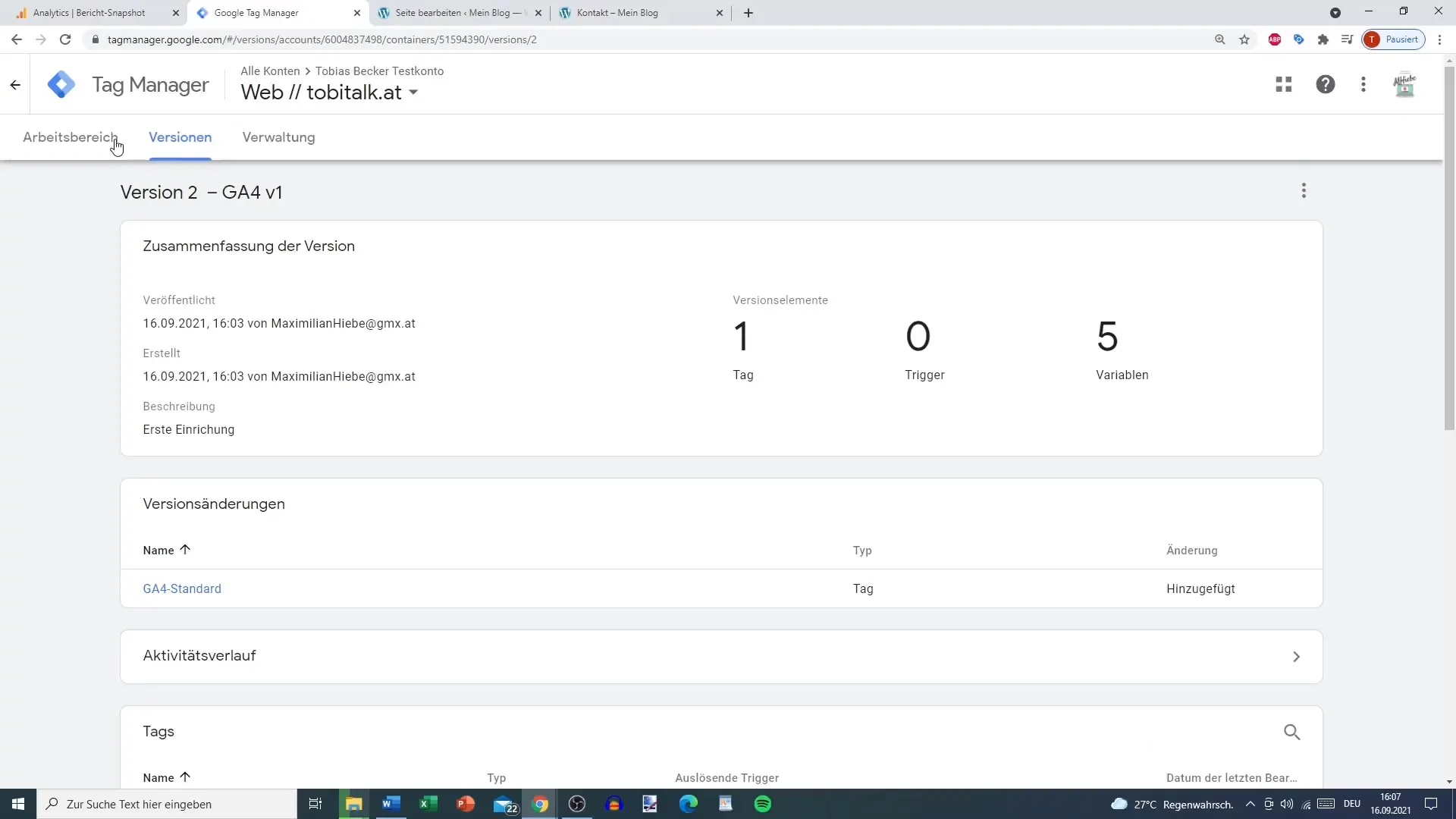 Ereignis-Tracking mit Google Tag Manager einrichten