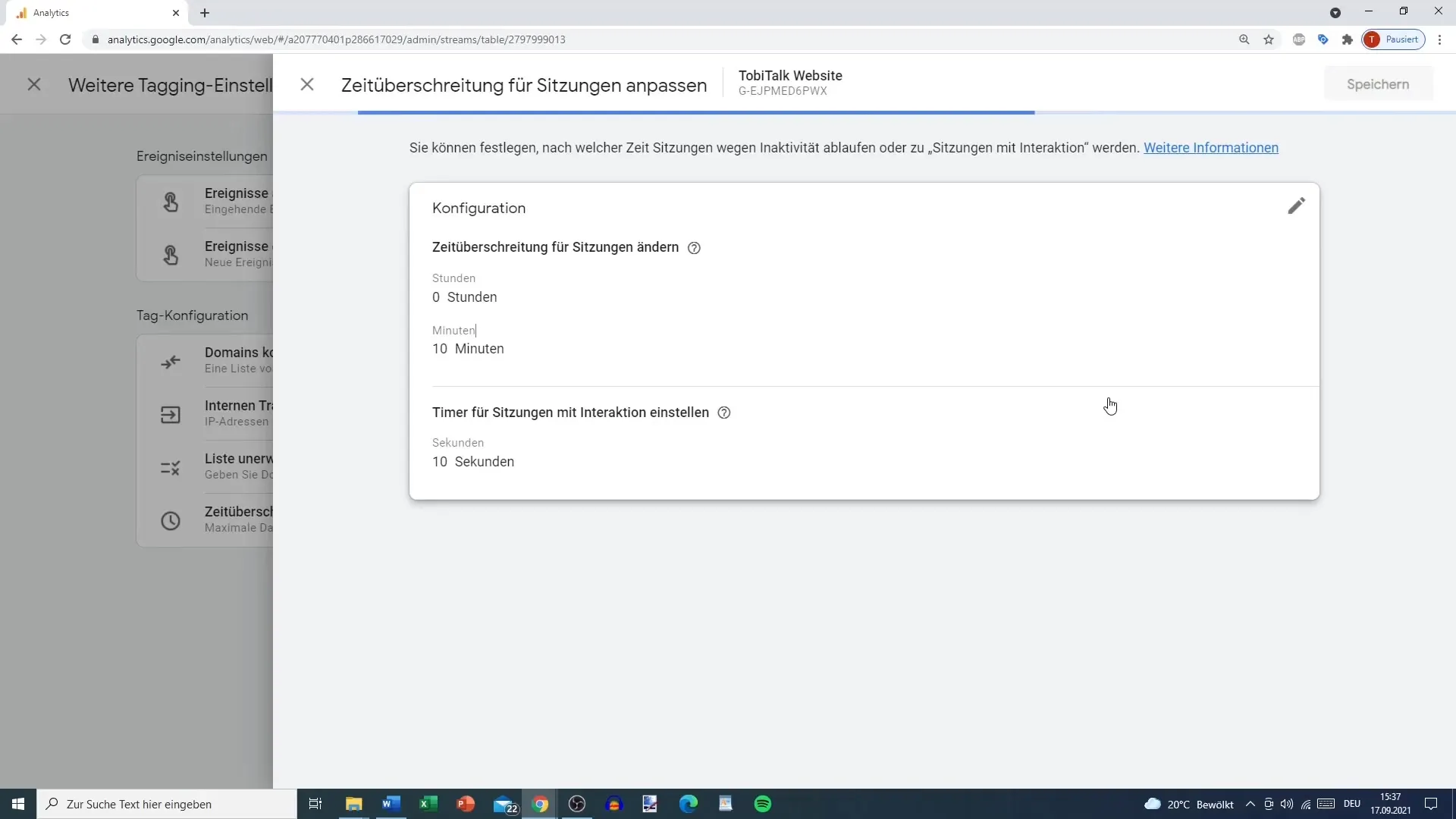 Effektiv konfiguration af session time-out i Google Analytics