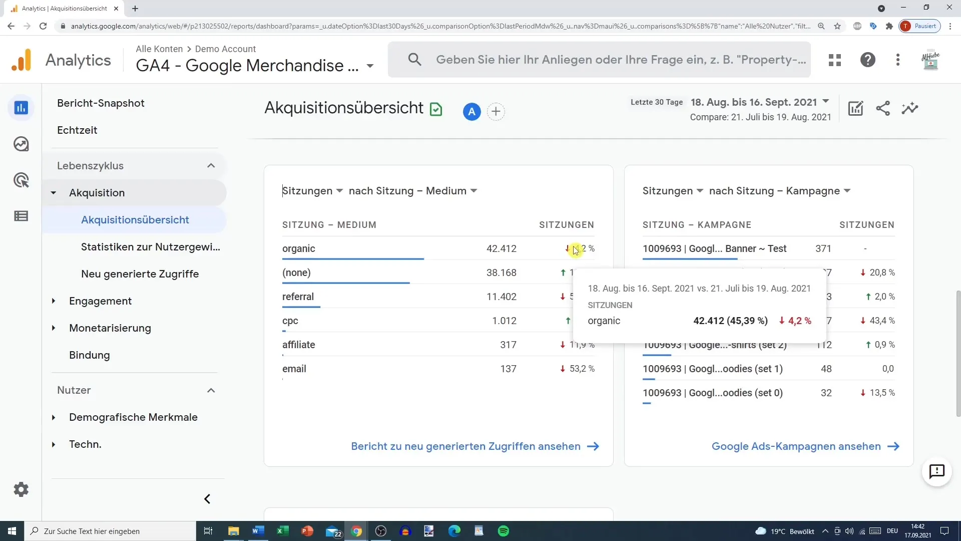 Ultimativ vejledning til at sammenligne Google Analytics