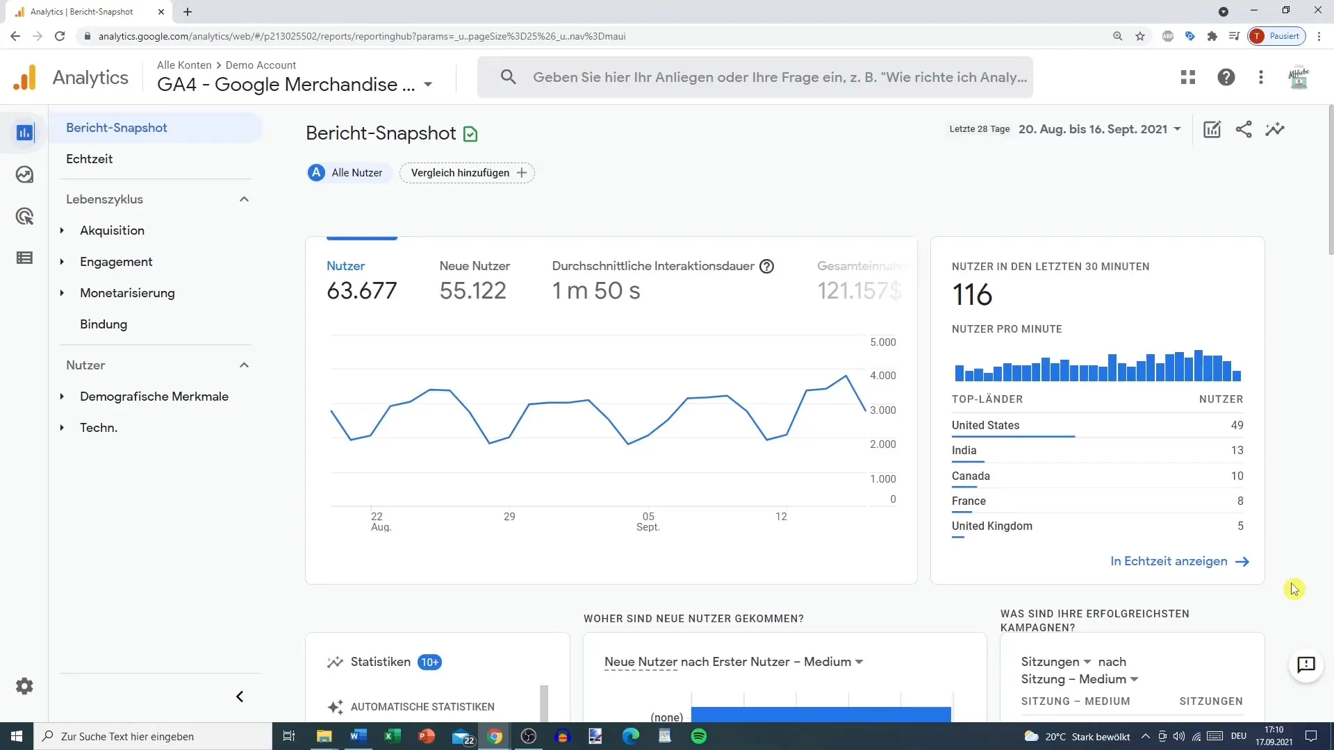 Hændelser i Google Analytics 4 - Opret individuelle tracking-events