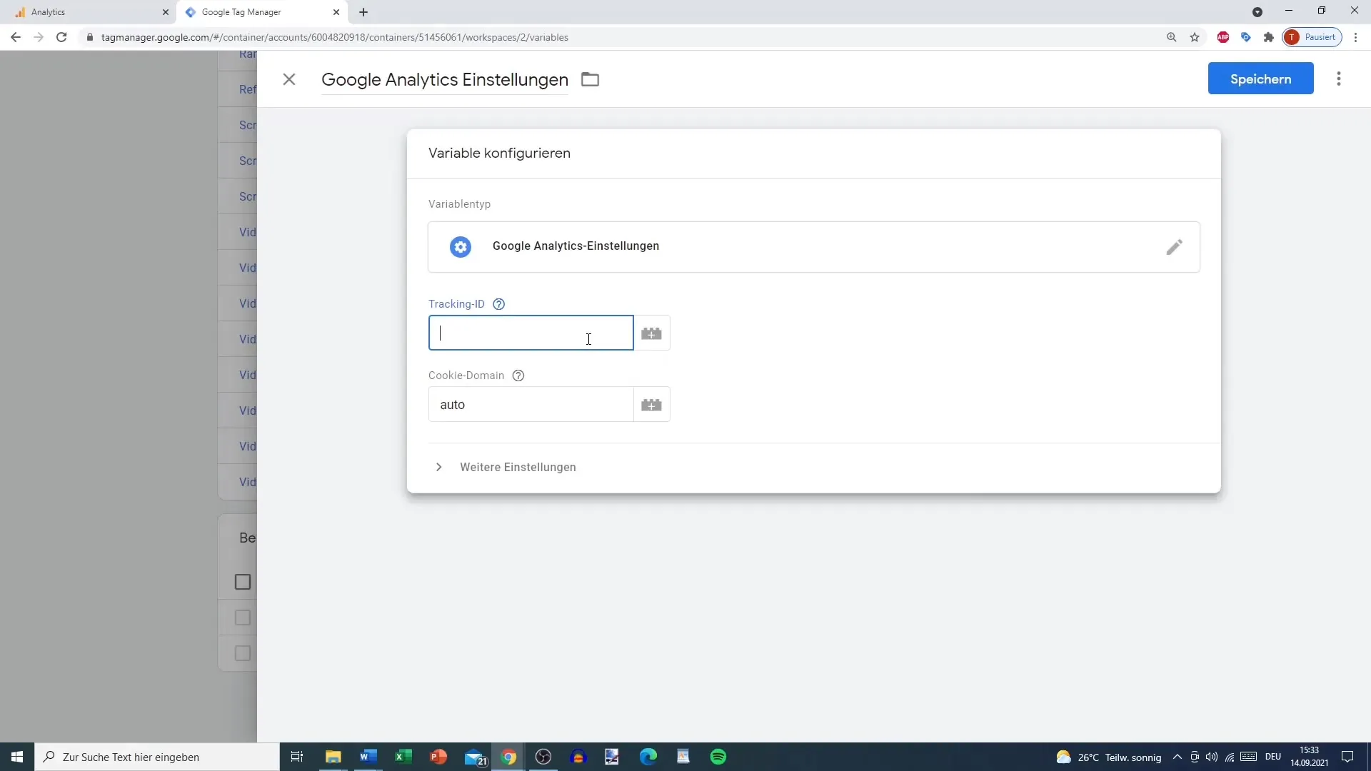 Forbind Google Tag Manager med Google Analytics