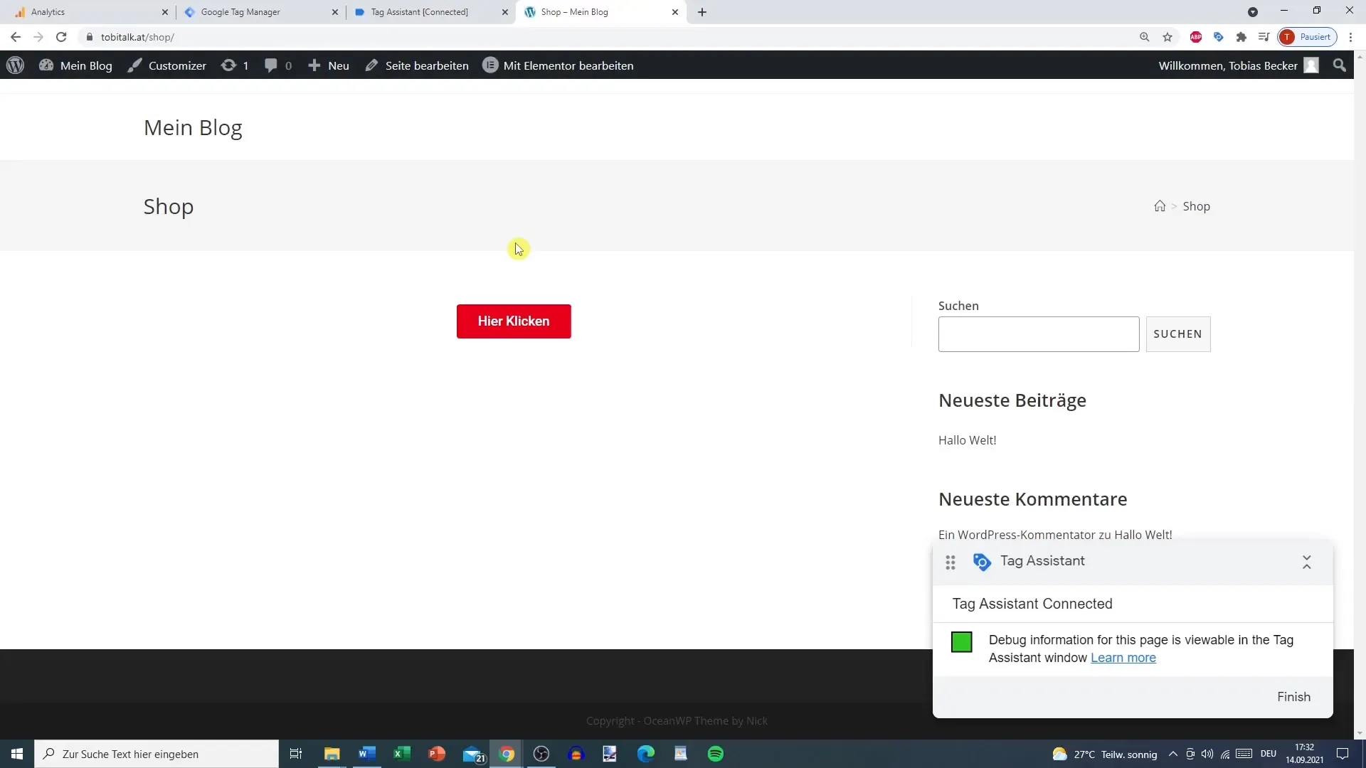 Opsæt effektive udløsere for sidevisninger i Google Tag Manager