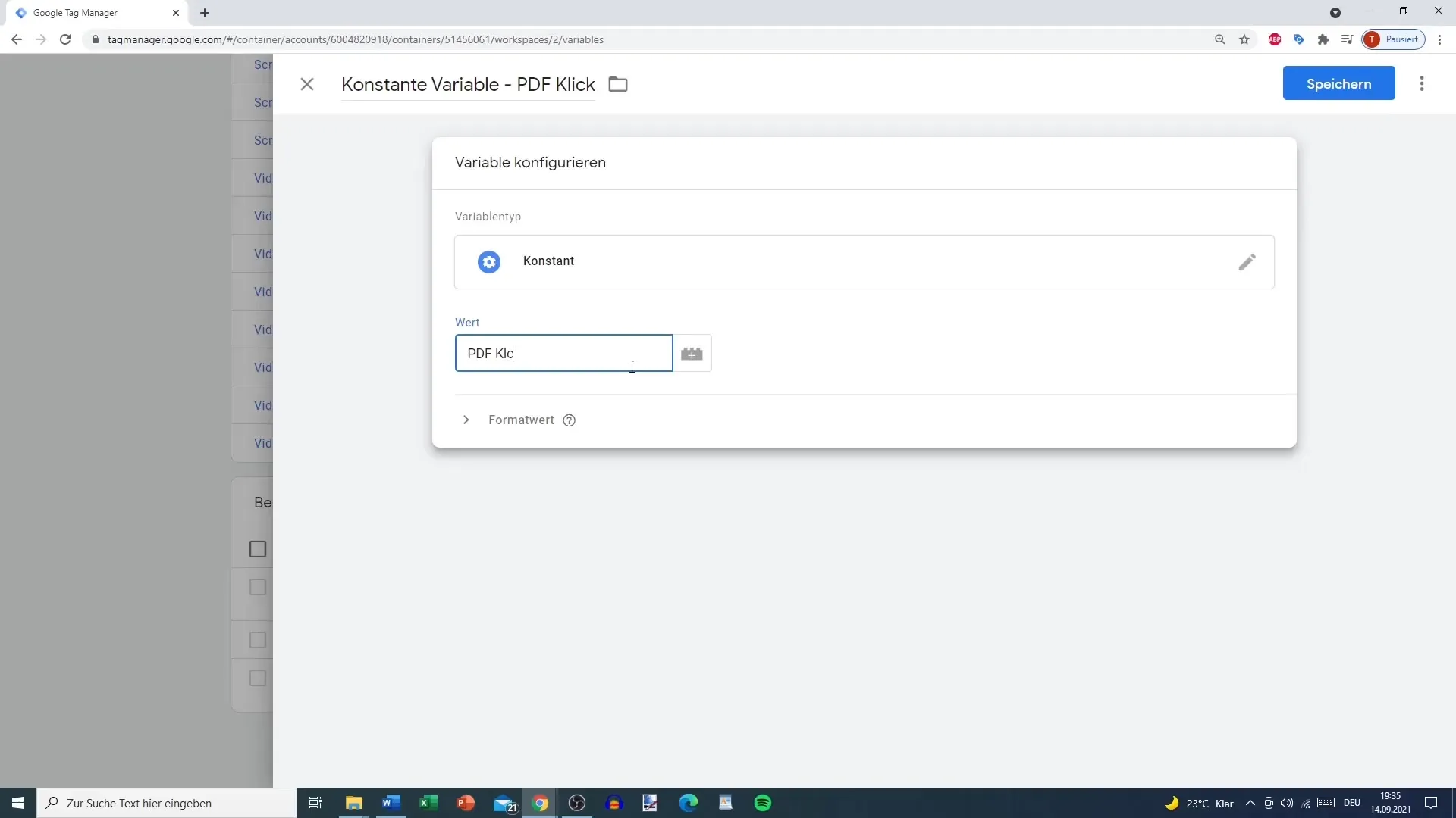 Google Analytics: Vejledning til oprettelse af konstante værdier