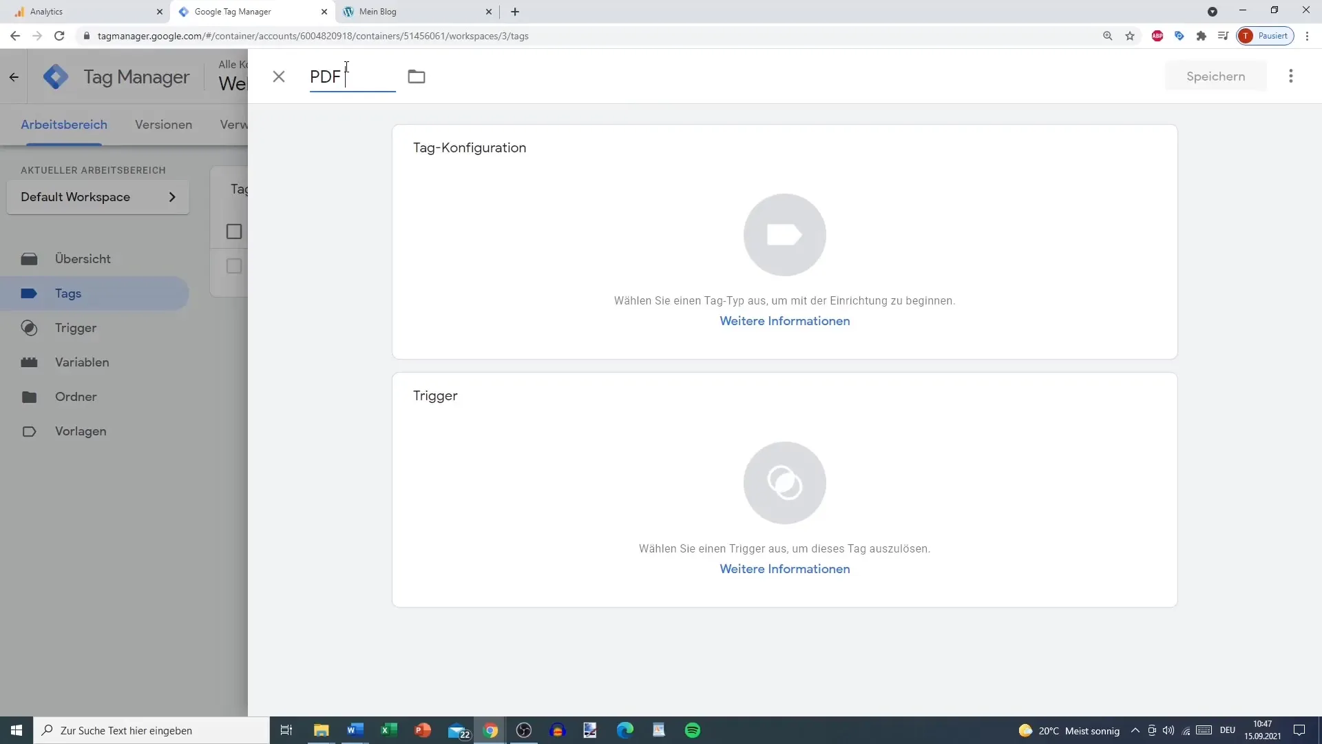 Opsporing af PDF-download i Google Analytics opsætning
