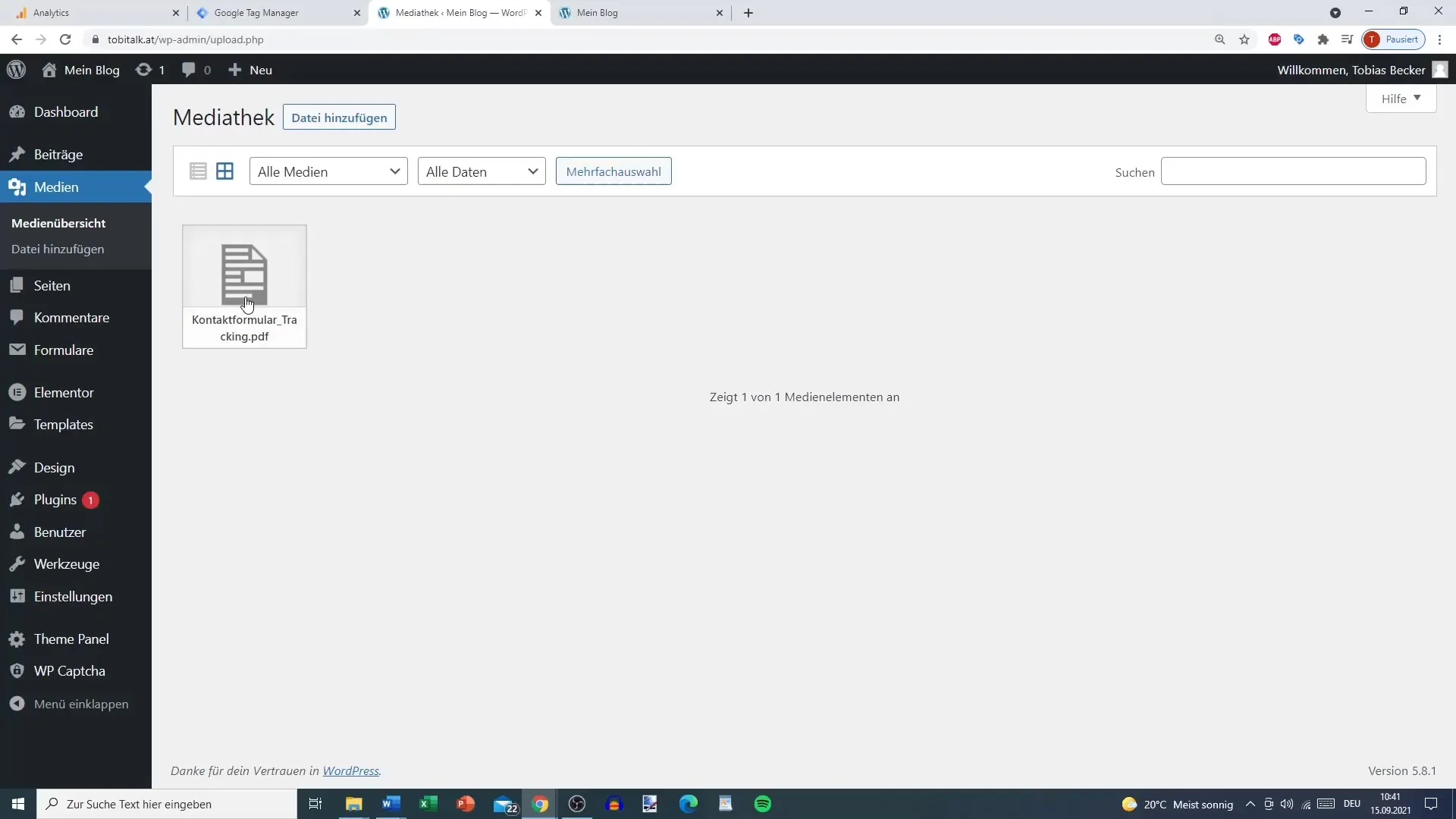Opsætning af tracking af PDF-download i Google Analytics