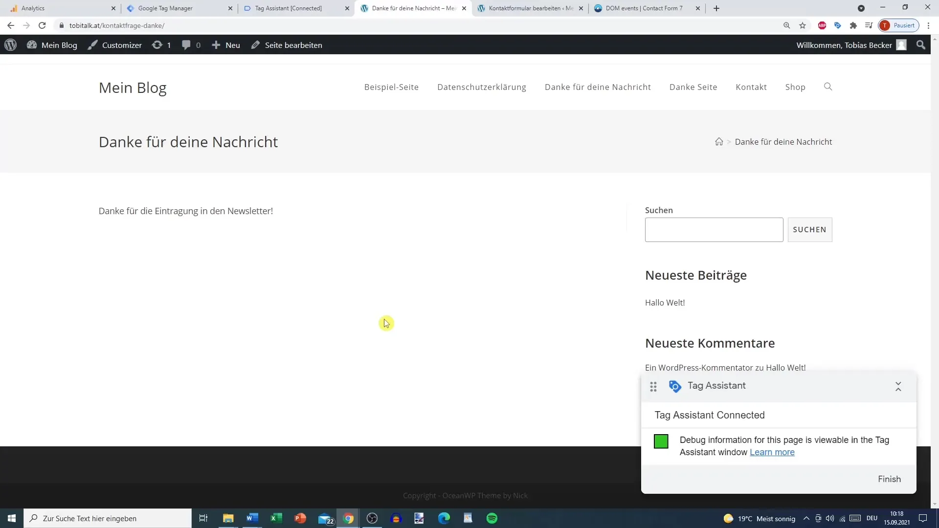 Effektiv sporing af kontaktformularer med Google Analytics