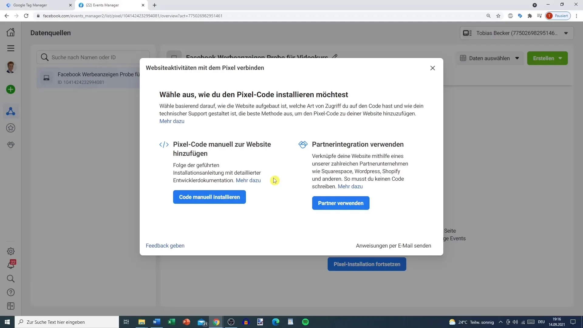 Añade el píxel de Facebook: Google Tag Manager paso a paso