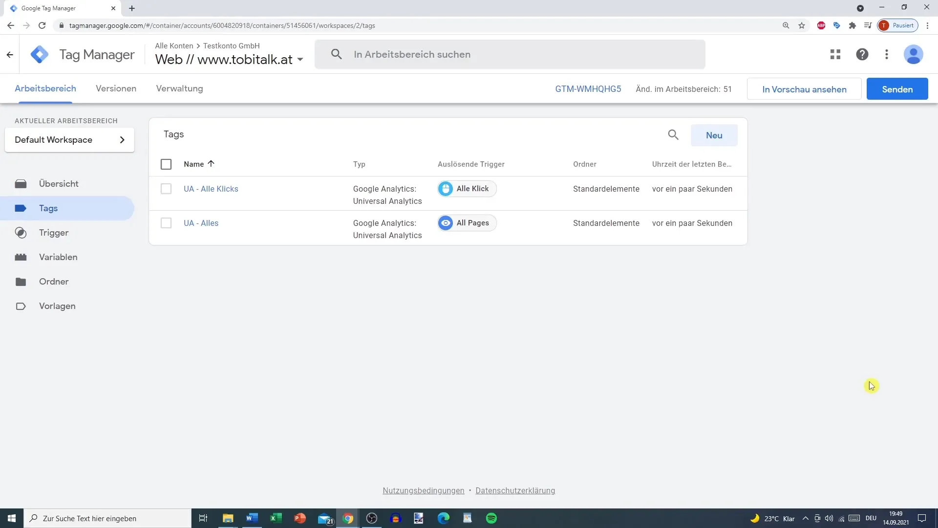 Forhåndsvisningstilstand i Google Analytics - Optimal test og implementer