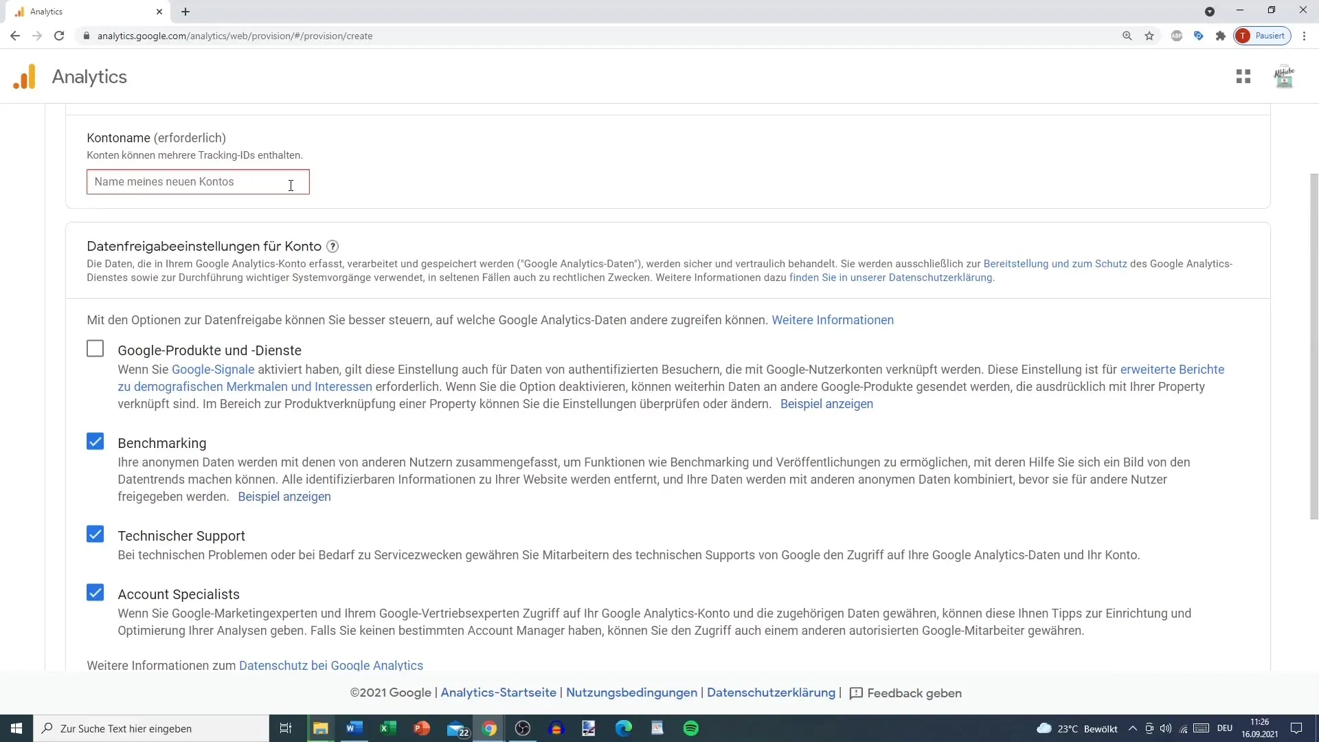 Opret en Google Analytics 4-konto - trin-for-trin vejledning