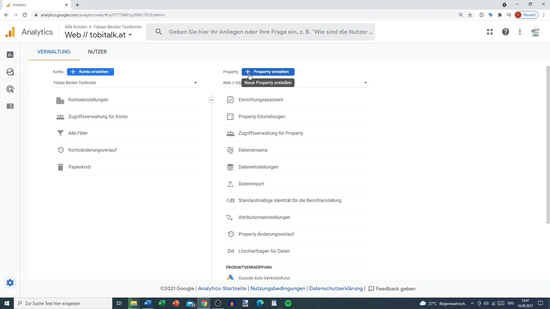 Administrer Google Analytics-konto og brugere - trin-for-trin vejledning