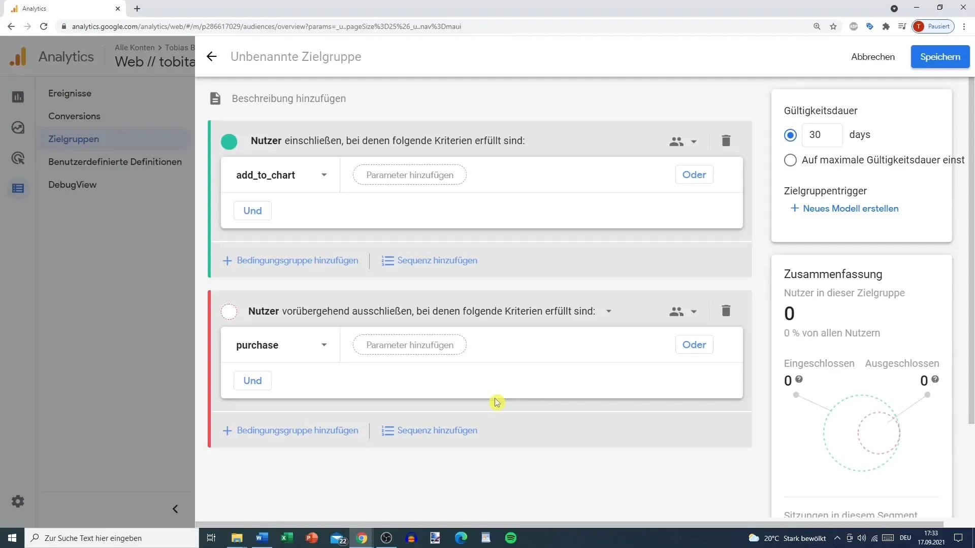 Opret effektive målgrupper i Google Analytics