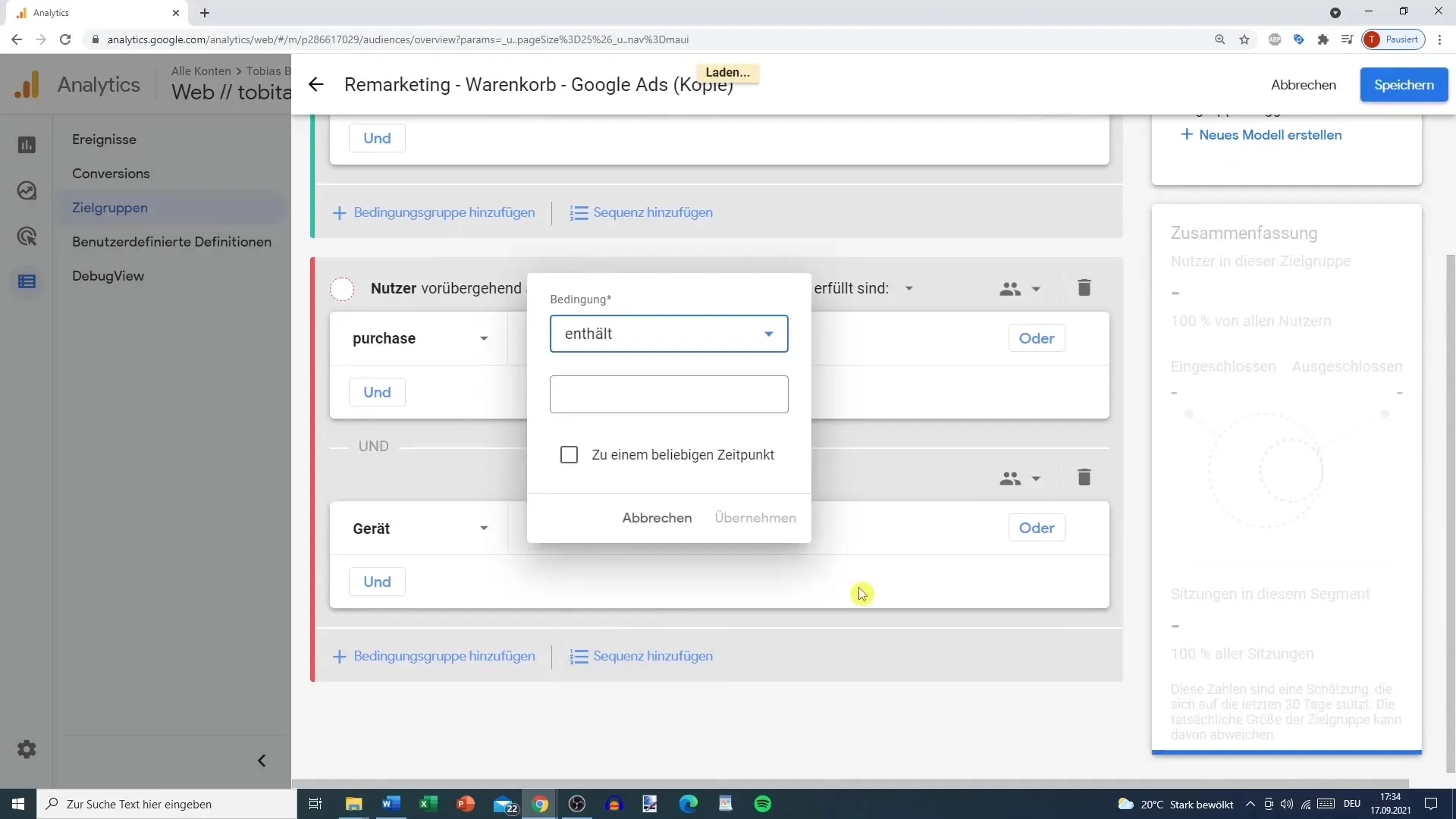 Opret effektive målgrupper i Google Analytics