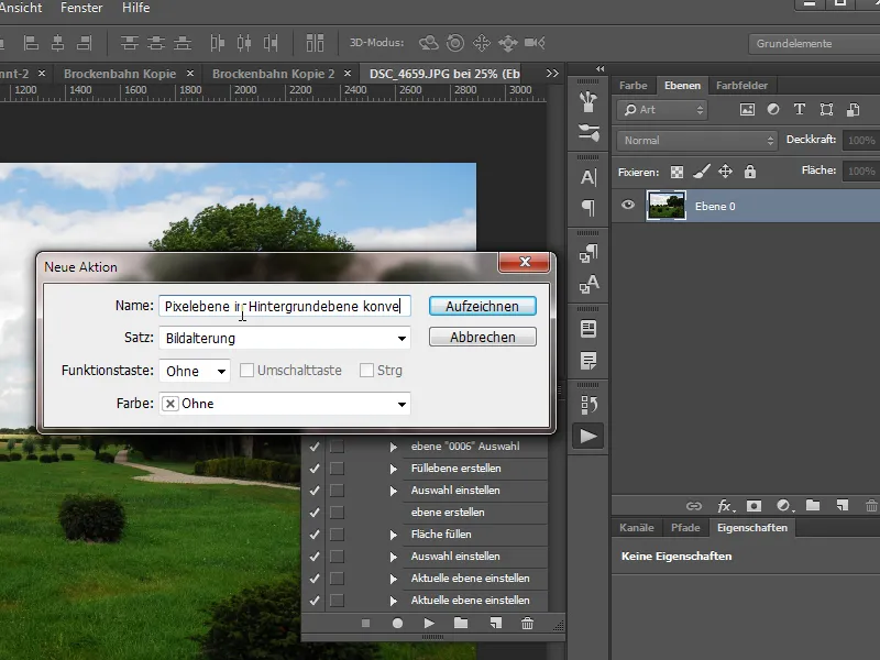 Neues in der Creative Cloud: Photoshop CC 14 (Juni 2013) – 04 Bedingte Aktionen