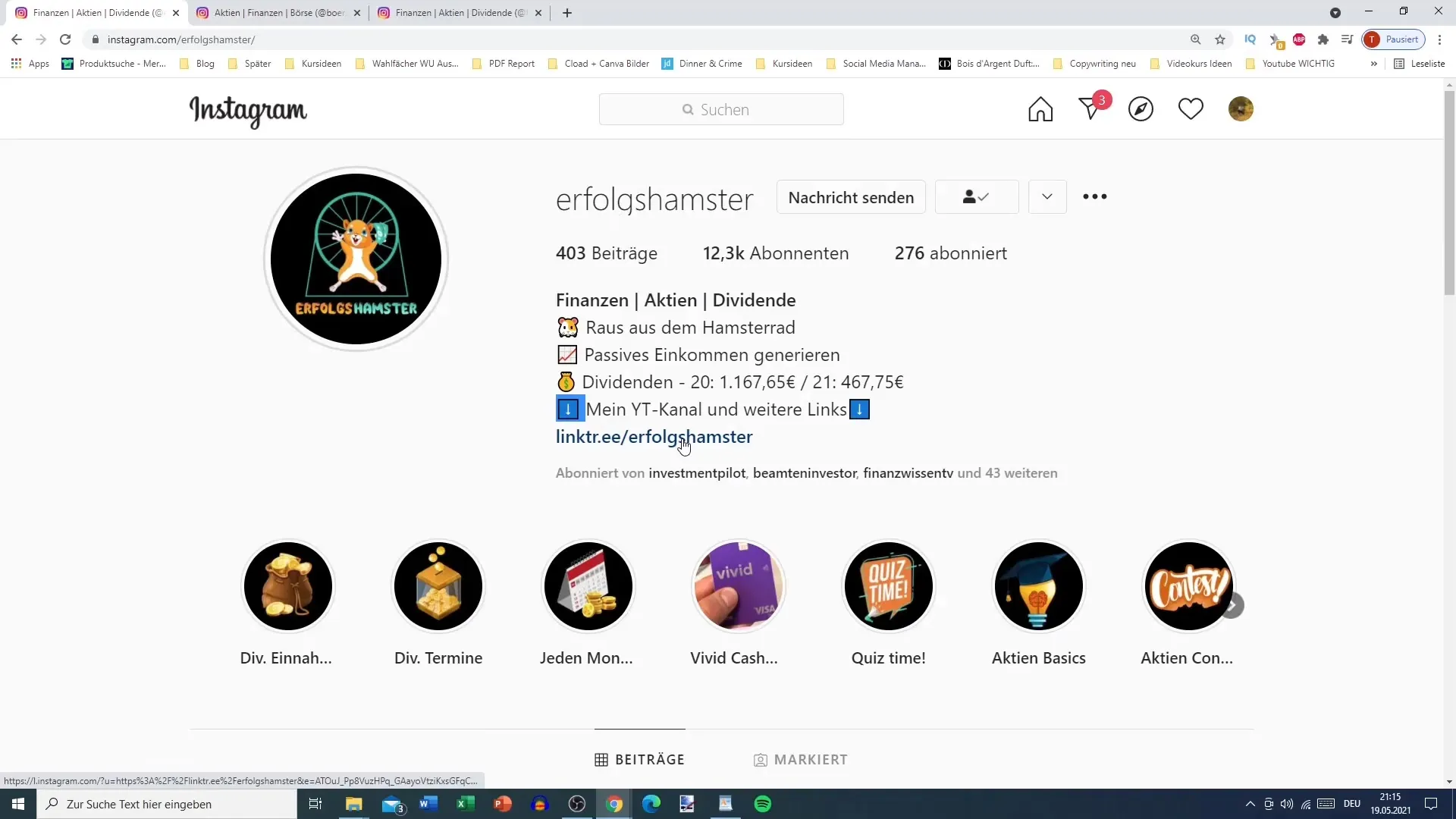 Optimierung des Call-to-Action in Instagram-Beschreibungen